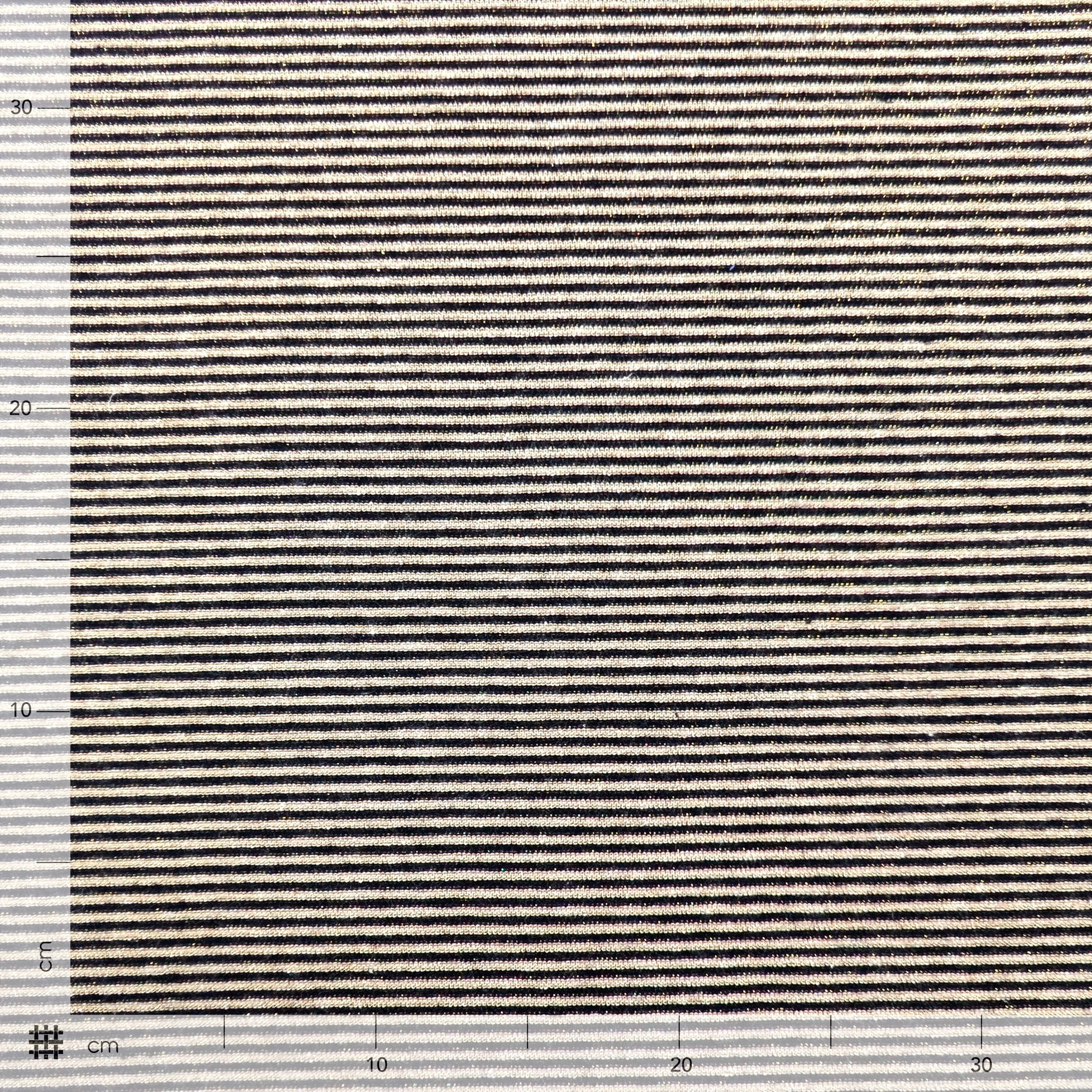 Rayures en cachemire tricoté Beige