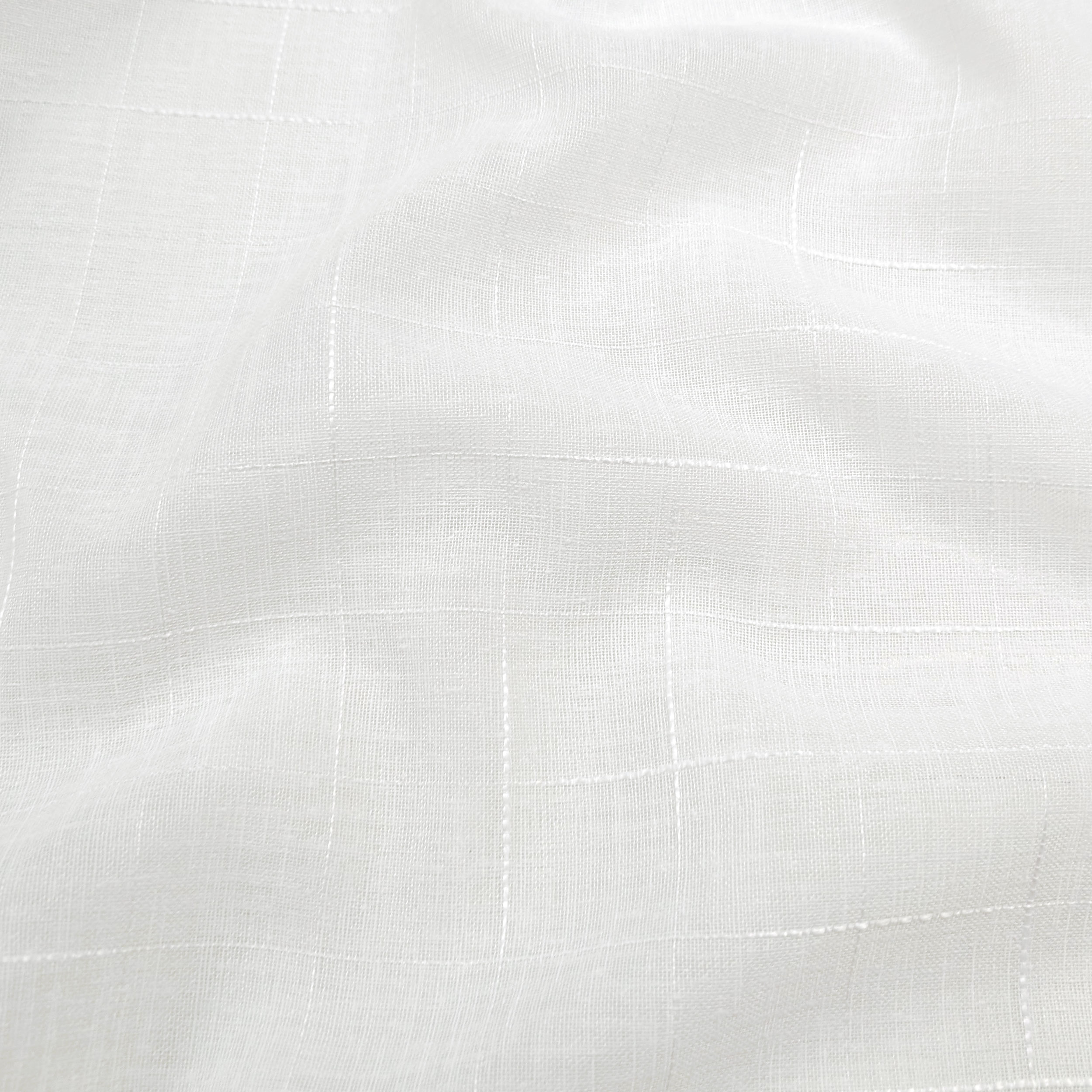 Jenny Curtain Fabric White Image
