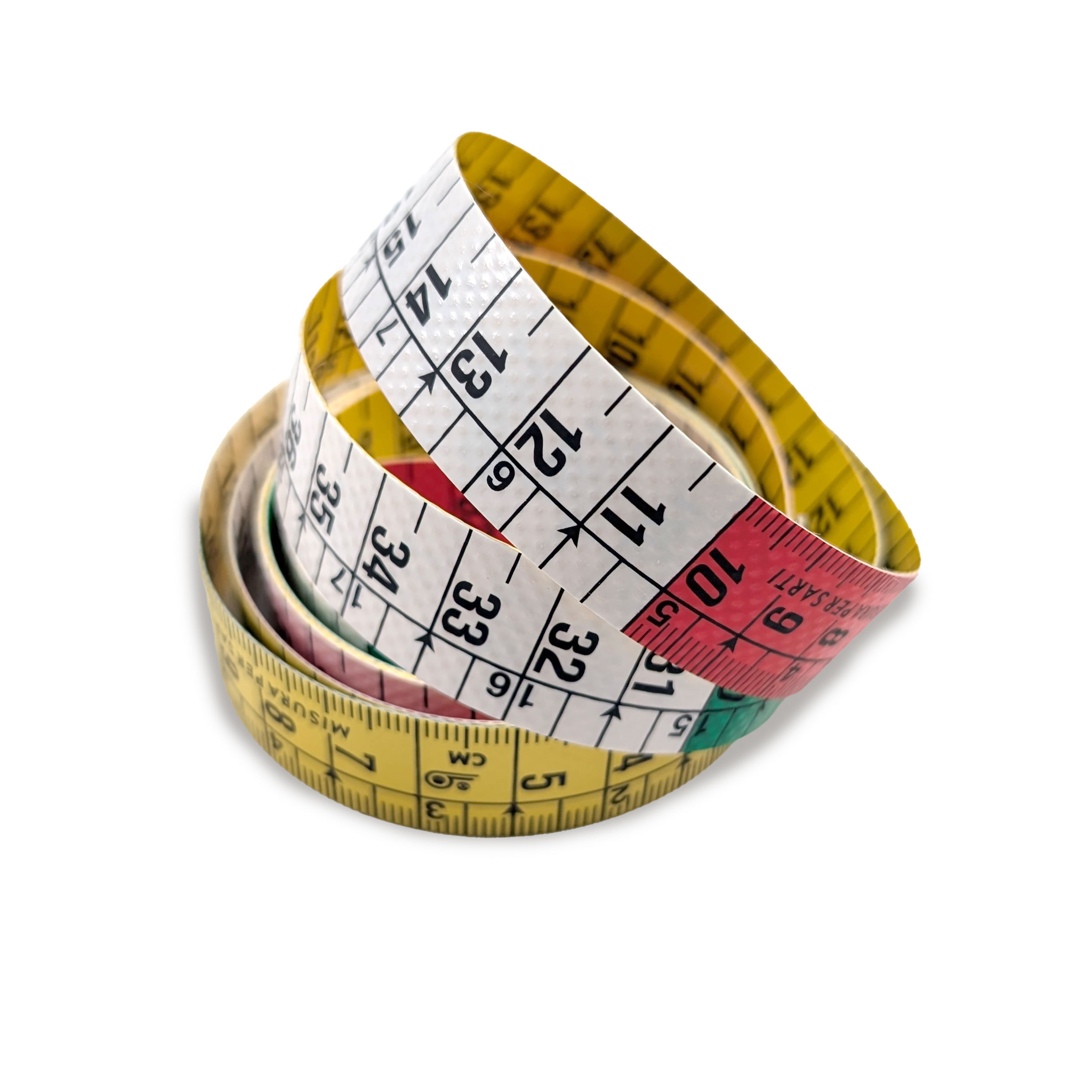 Coloured Tailor’s Tape Measure with Box Image