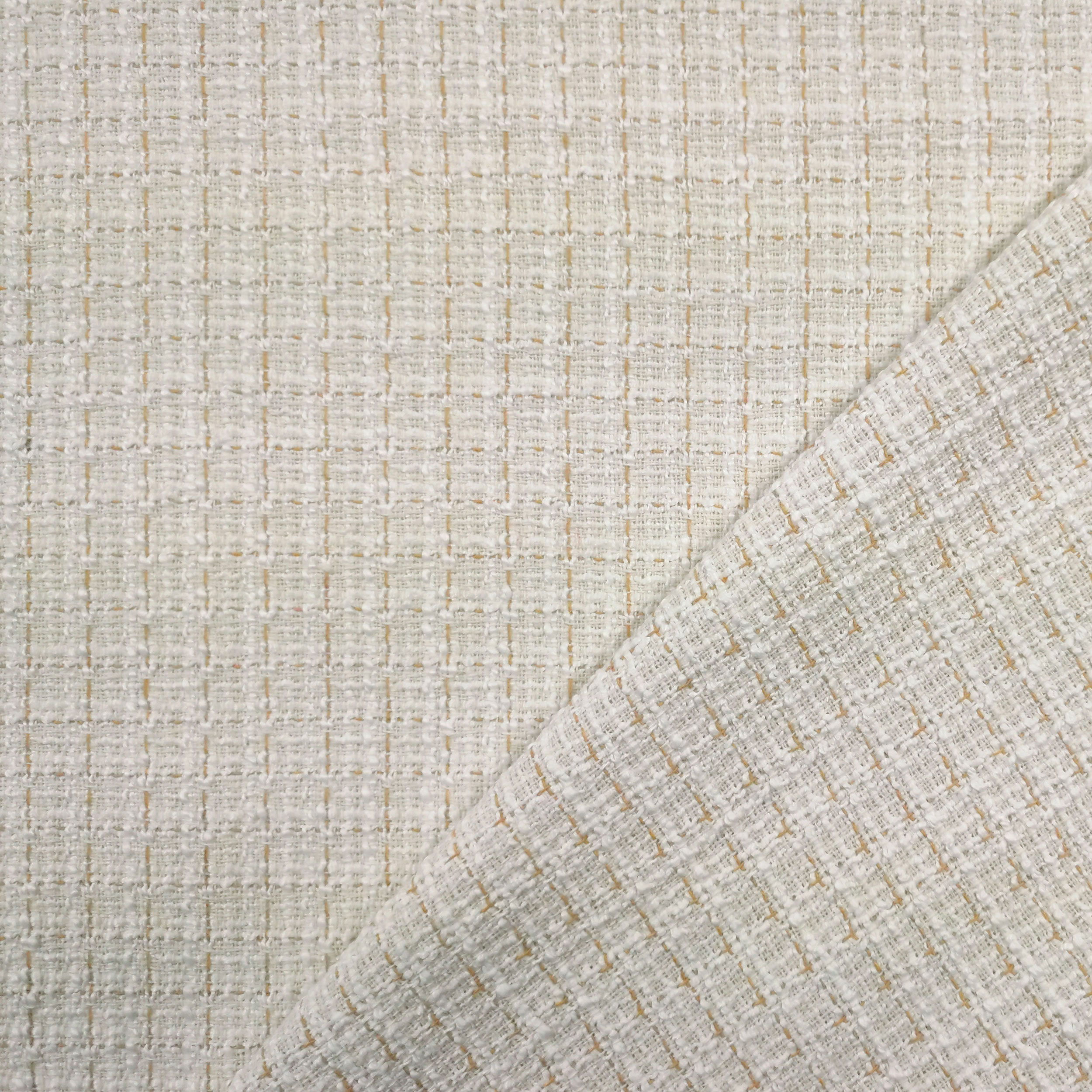Beige tweed fabric outlet