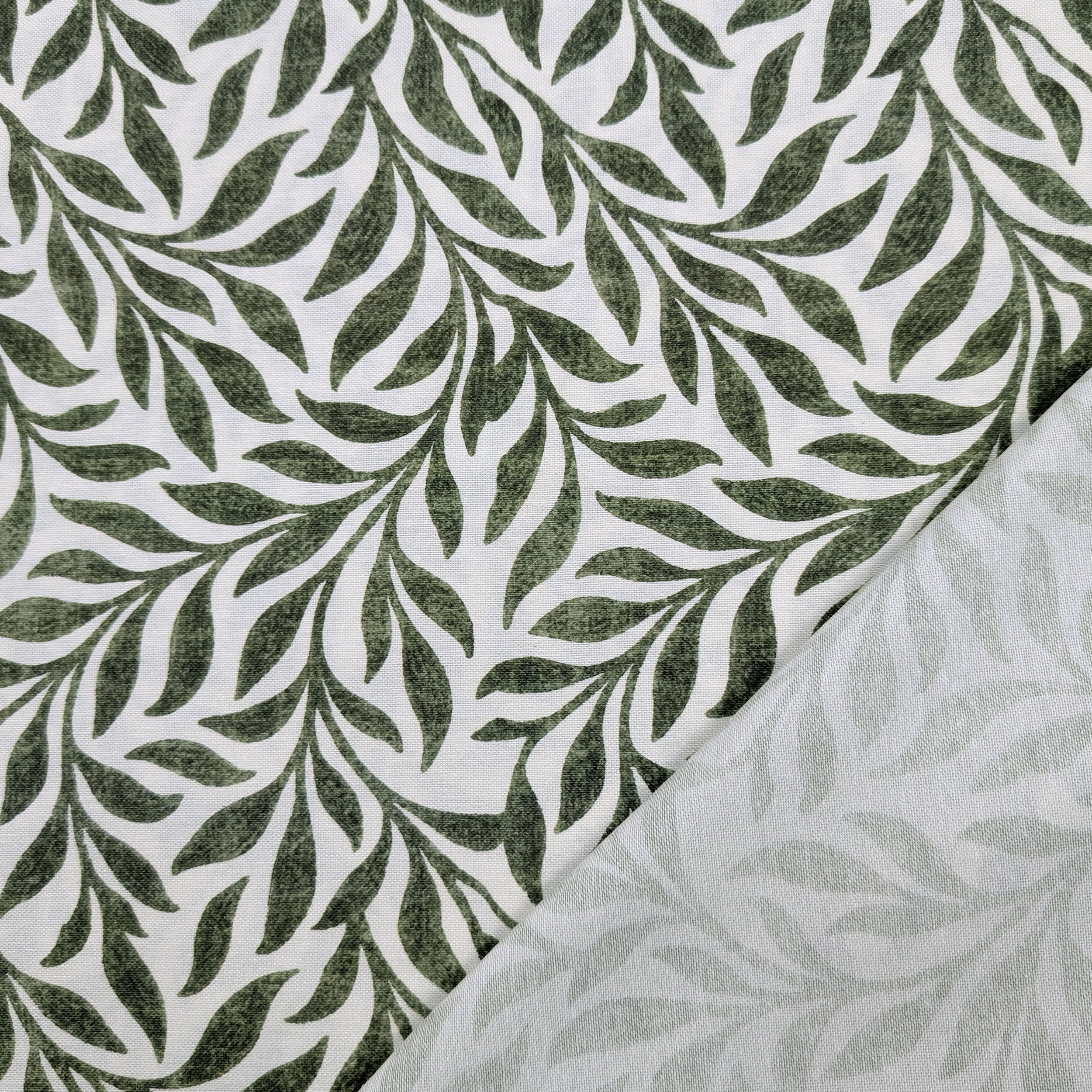 Mixed Cotton Furnishing Green Branches Image