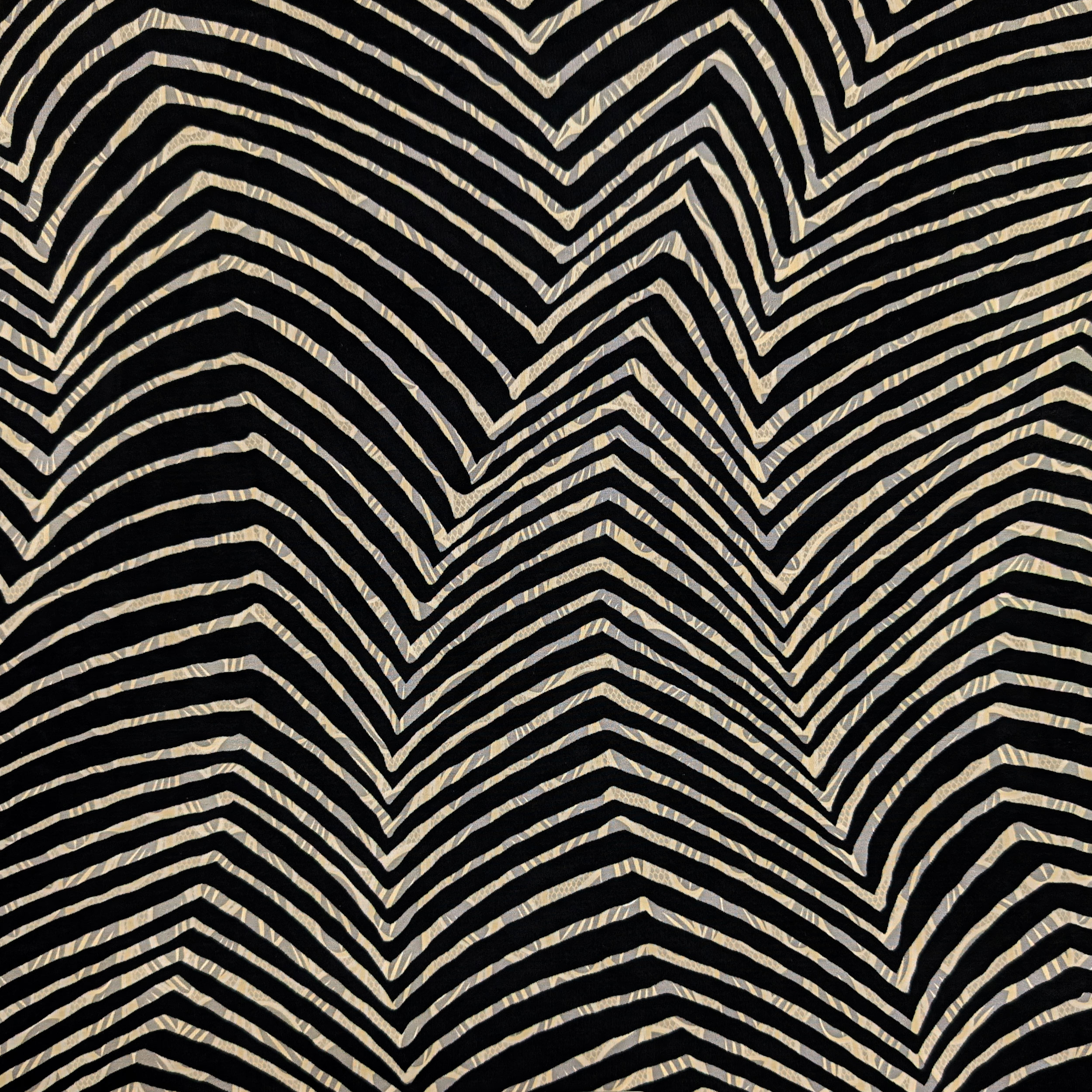 Zebra gemusterte Strickmode Image