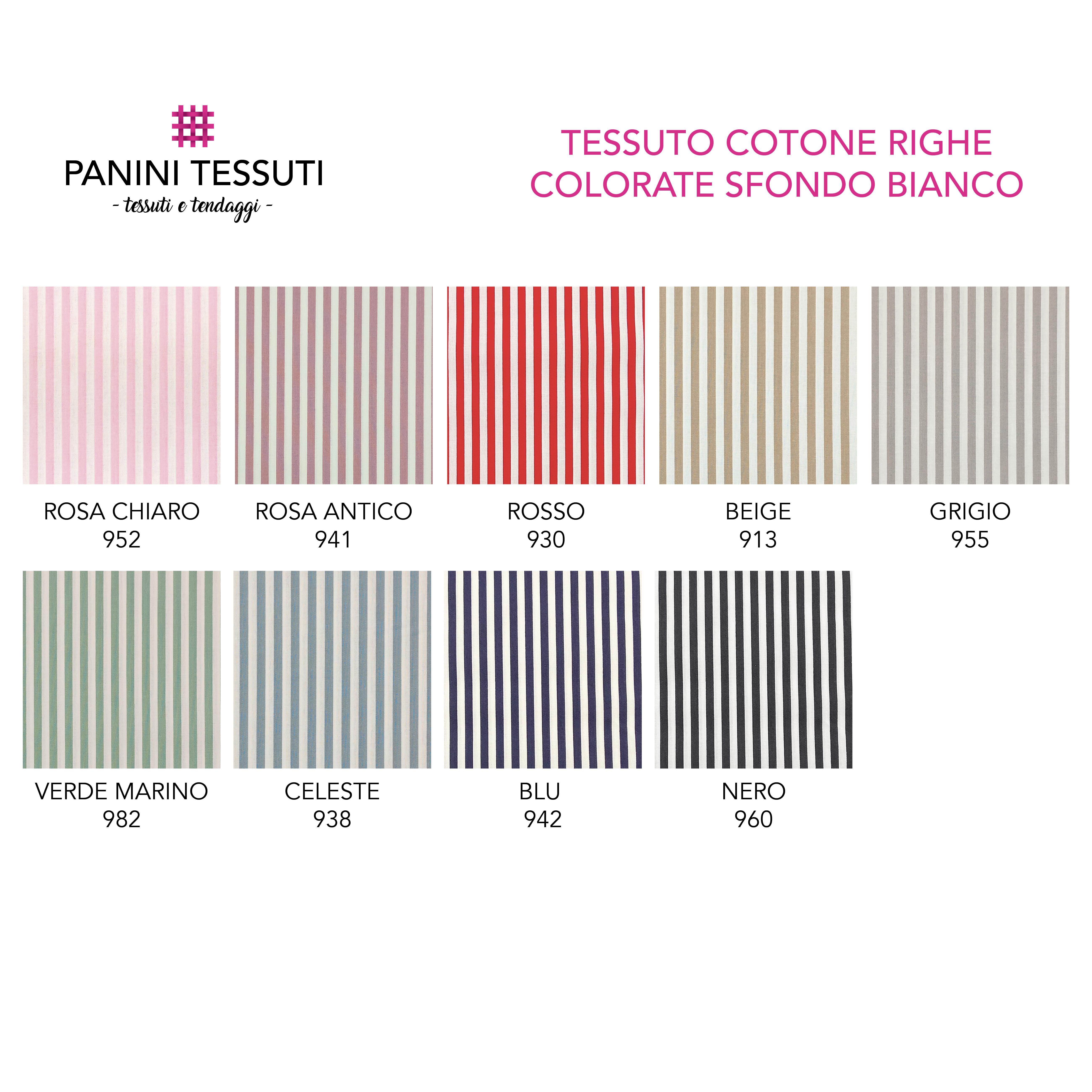 Dressmaking Striped Cotton Image