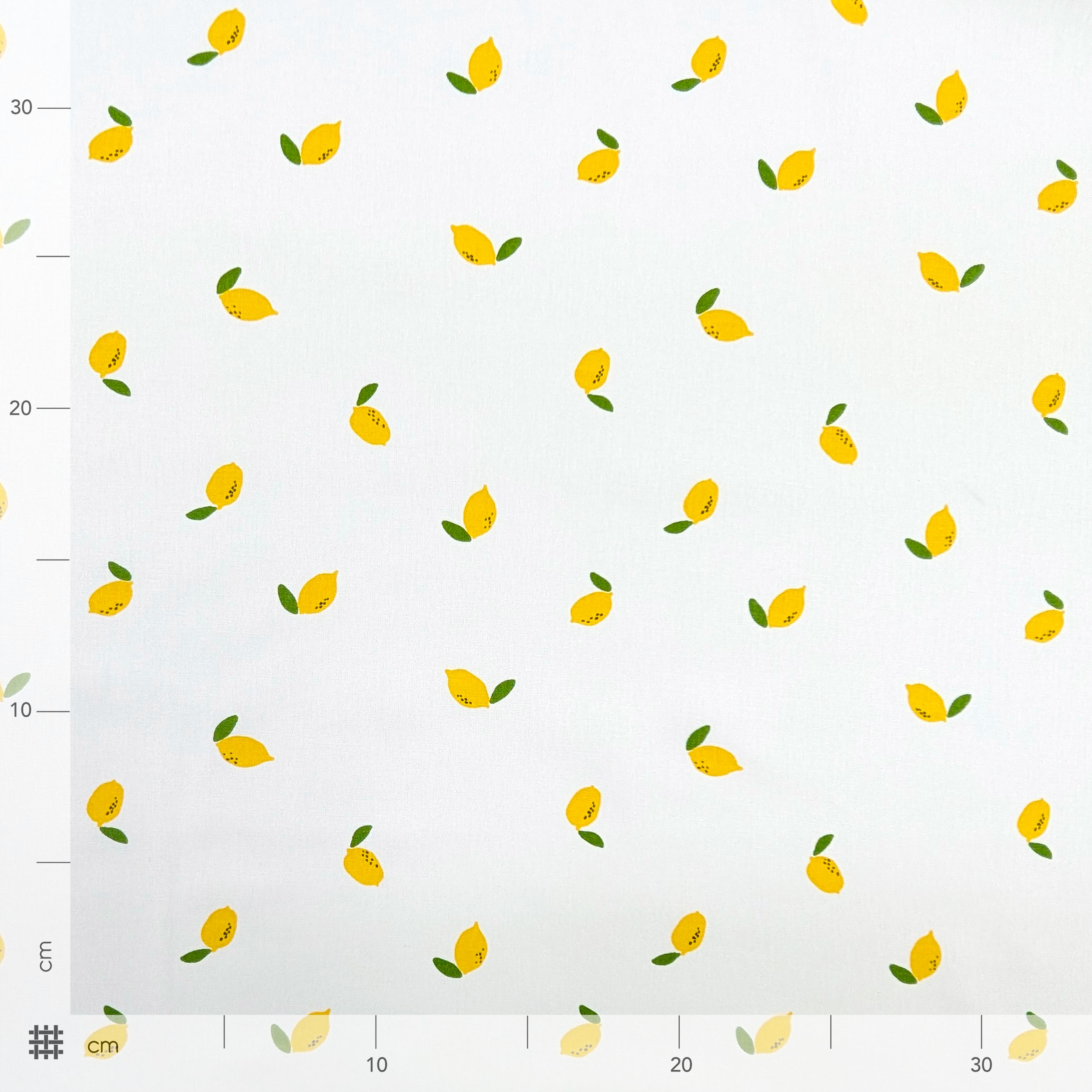 Cotton Poplin Lemons Image