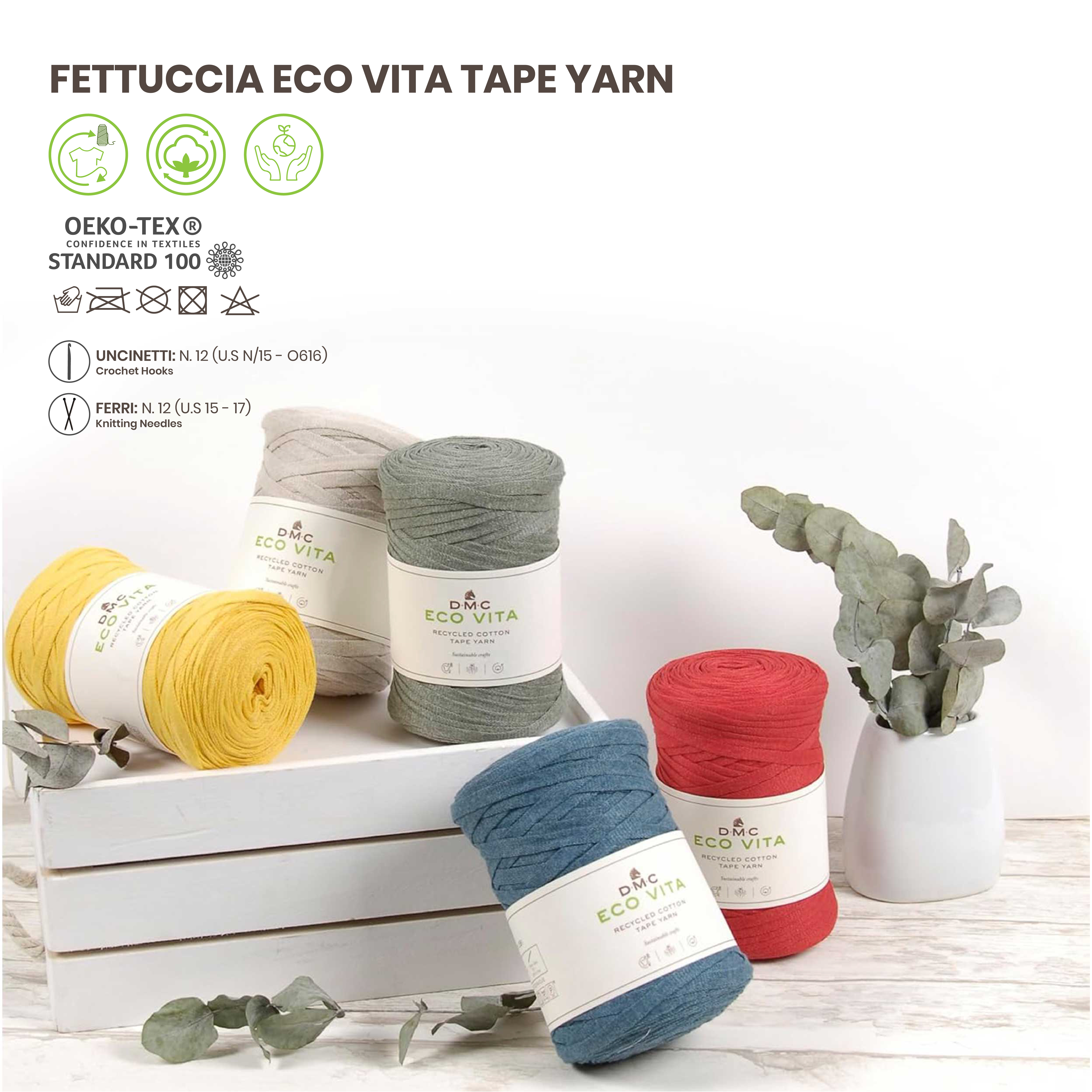 DMC Eco Vita Tape Yarn