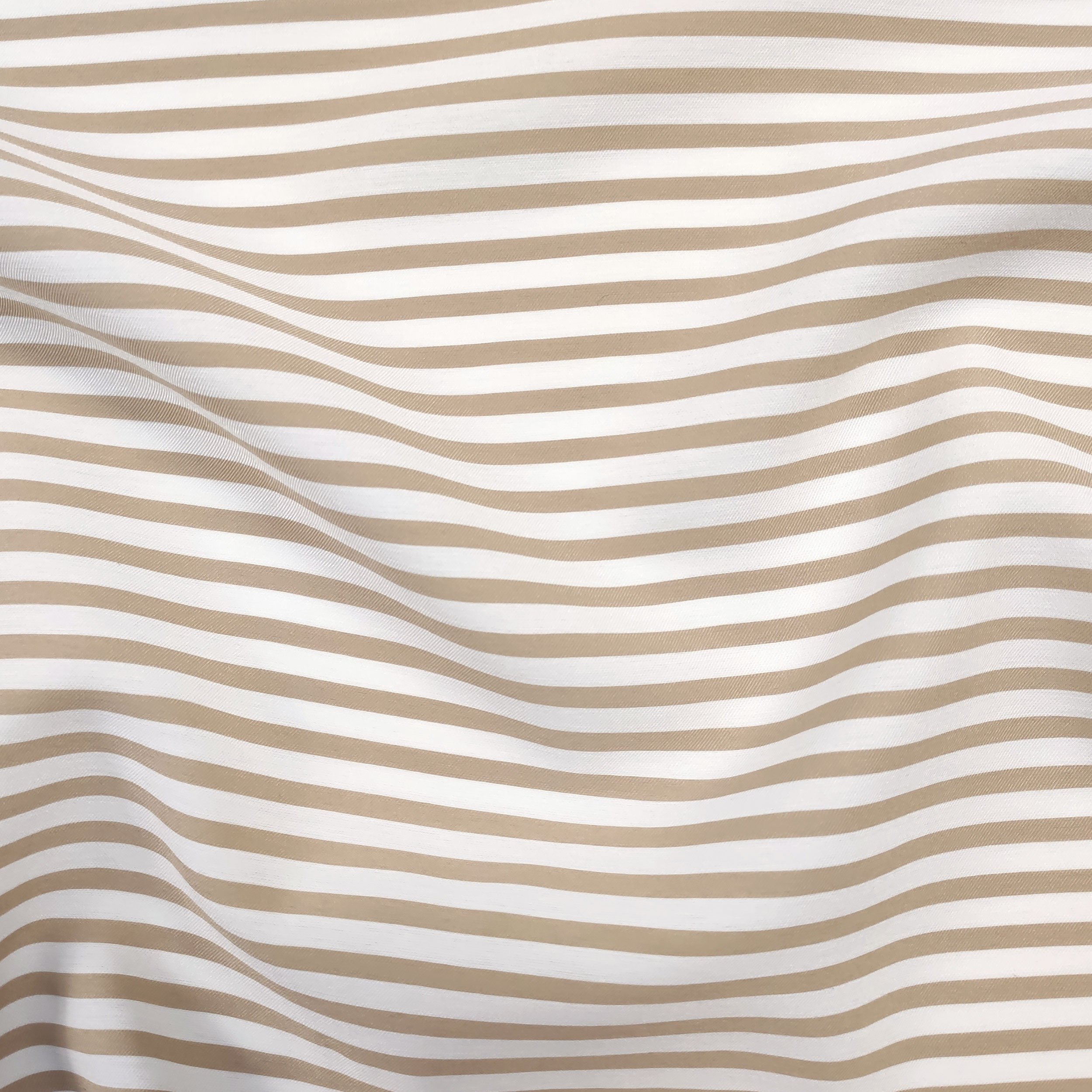 Cotton Fashion Stripe Beige