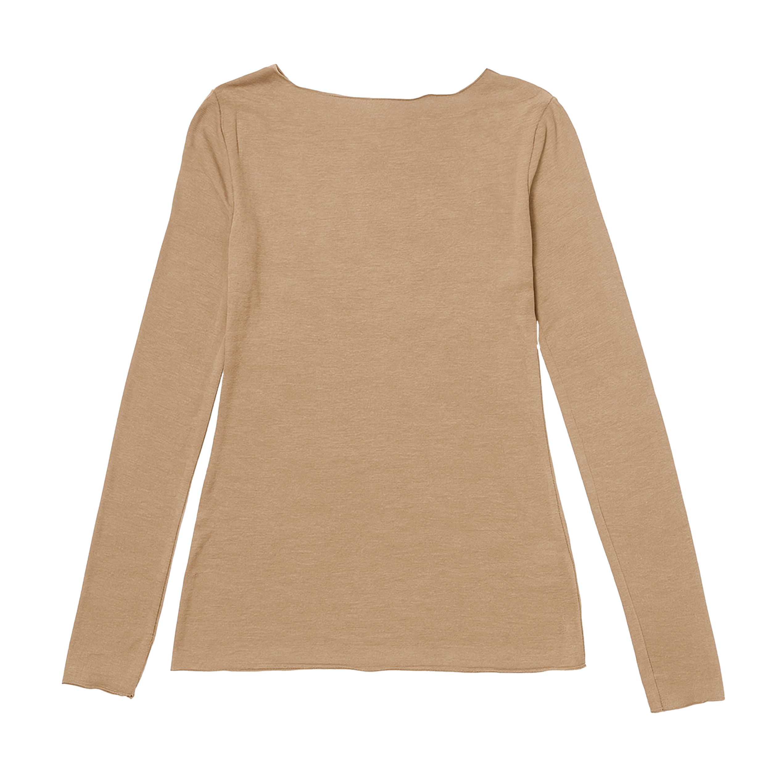 Jadea Cammello Boat Neck Cashmere Jumper Image