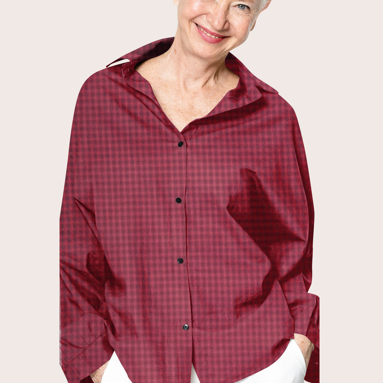 camicia-a-quadri-blu-sfondo-rosso