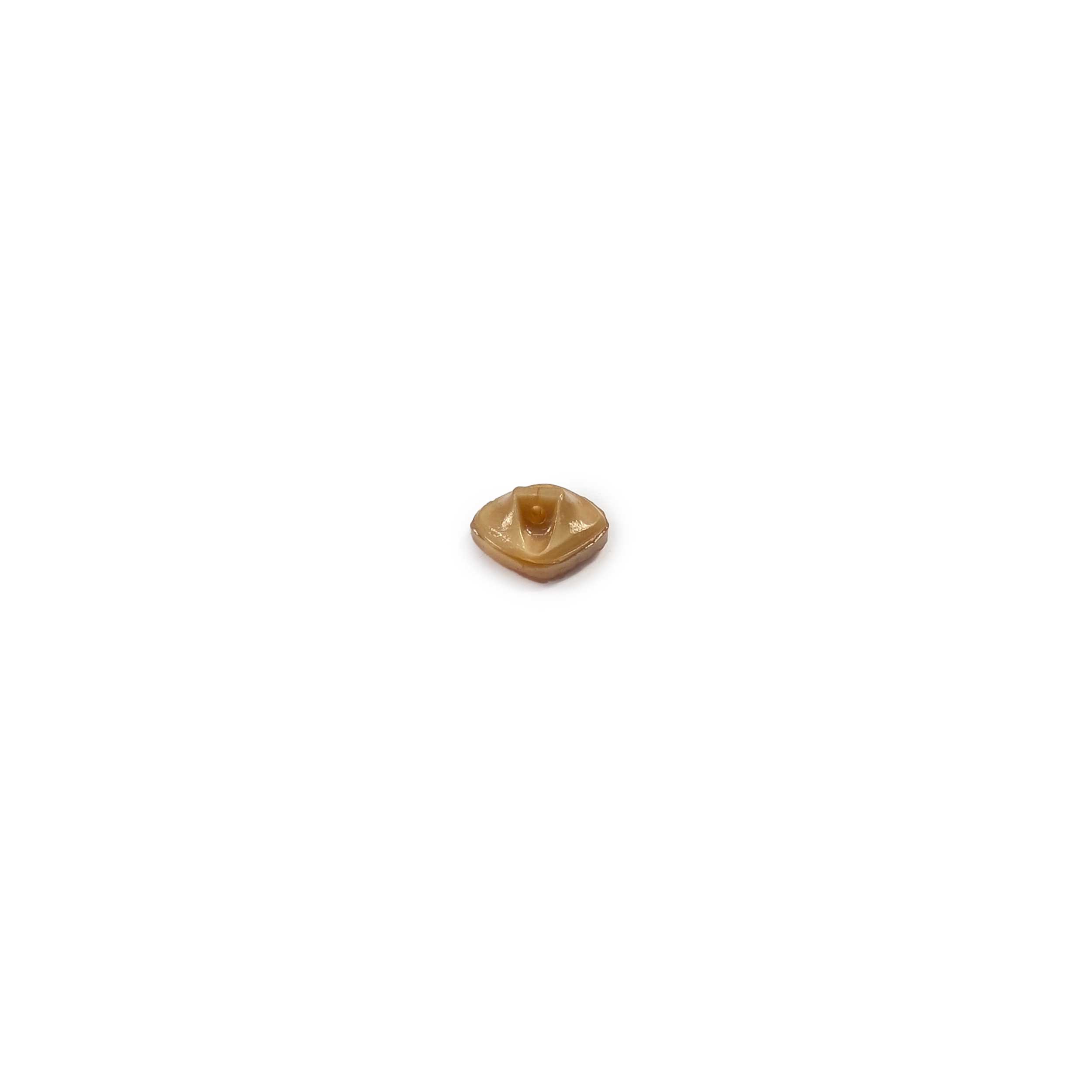 Square Glass Button Biscuit Gold Wires Image