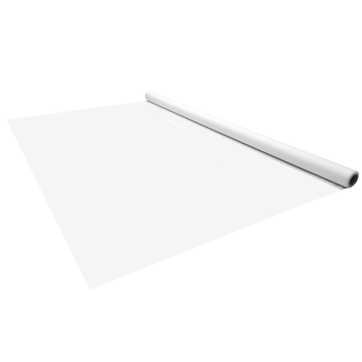 Mousseline de coton blanche H 150 cm Image