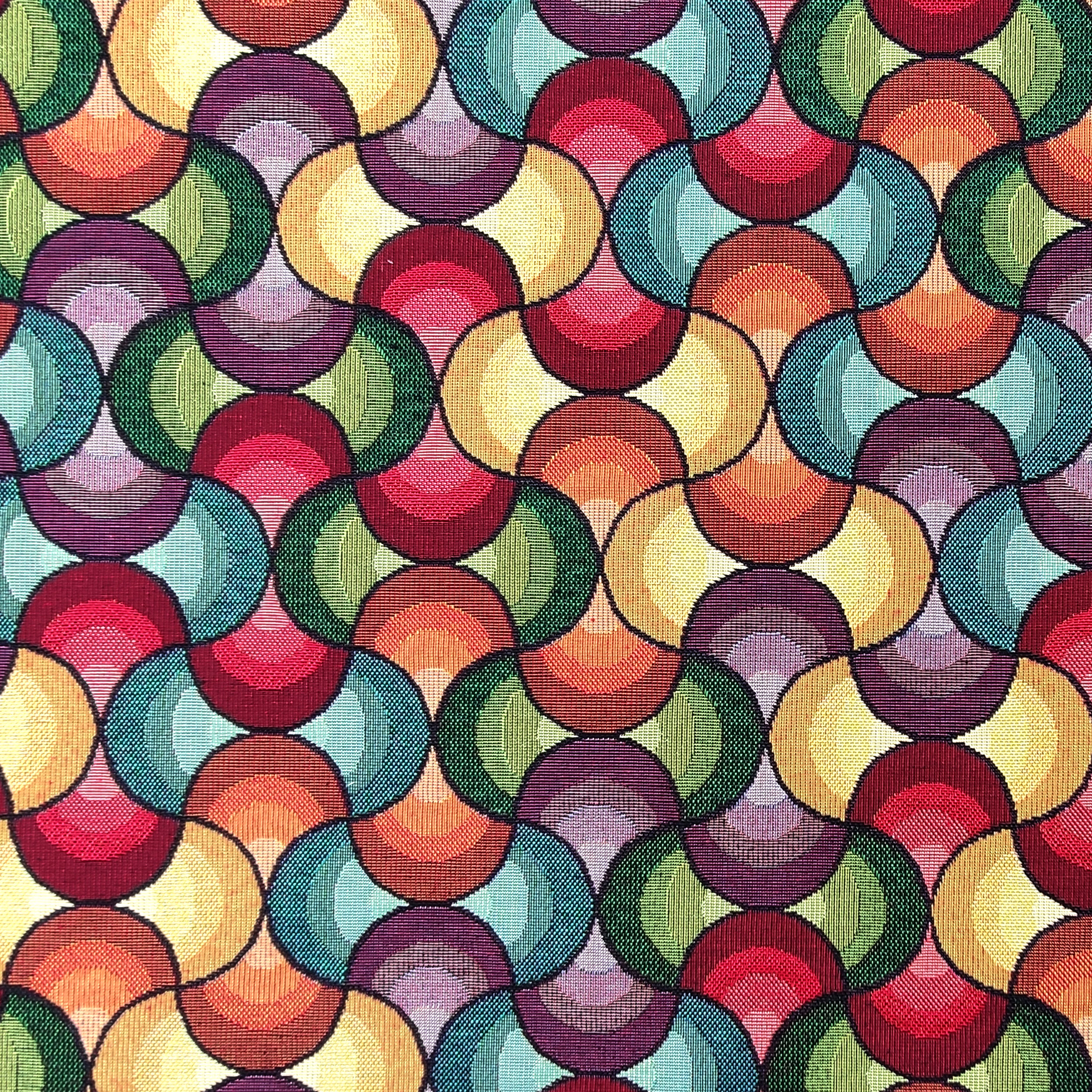 Gobelin Fantasy Geometries Optical Coloured