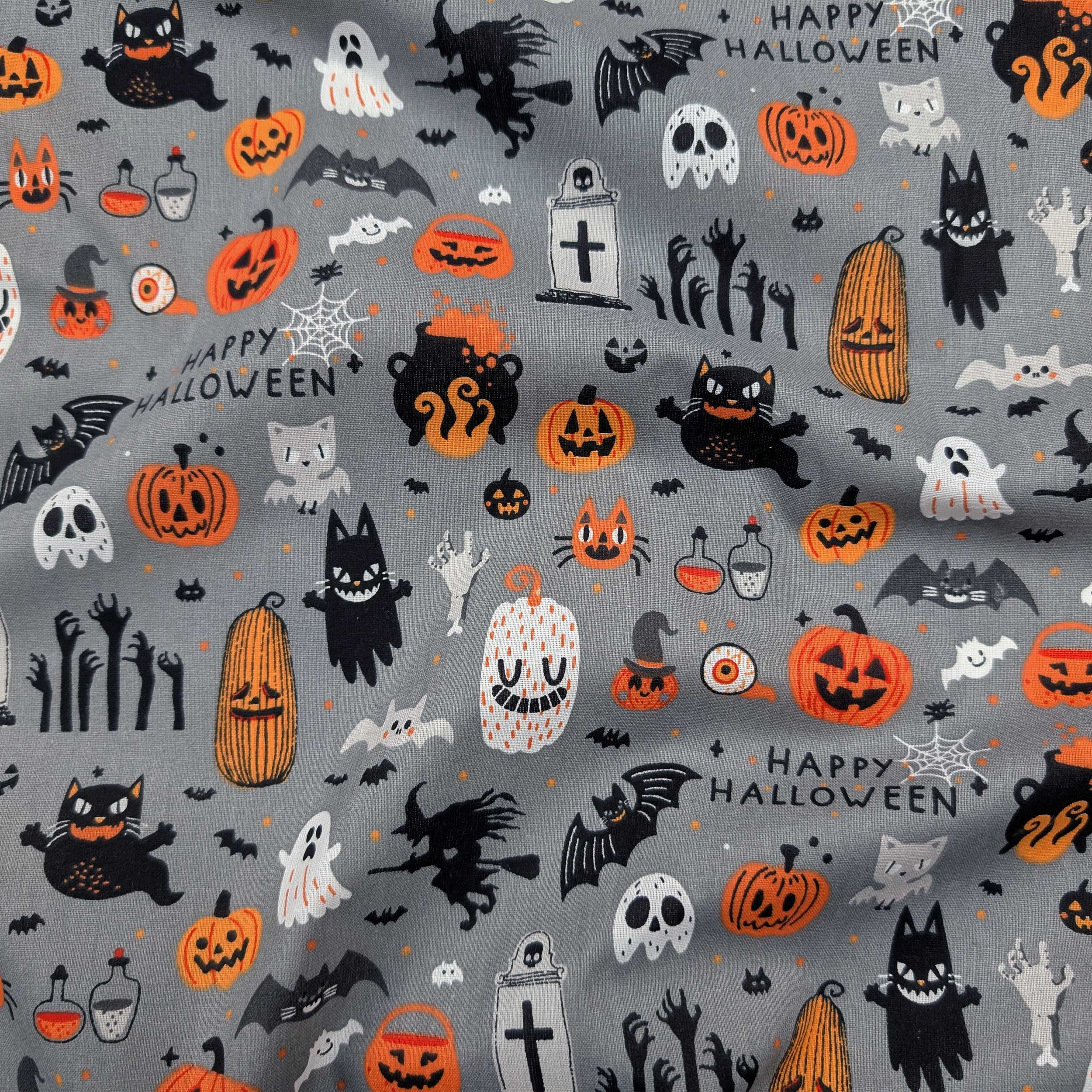 Joyeux Halloween Fantasy Cotton Image
