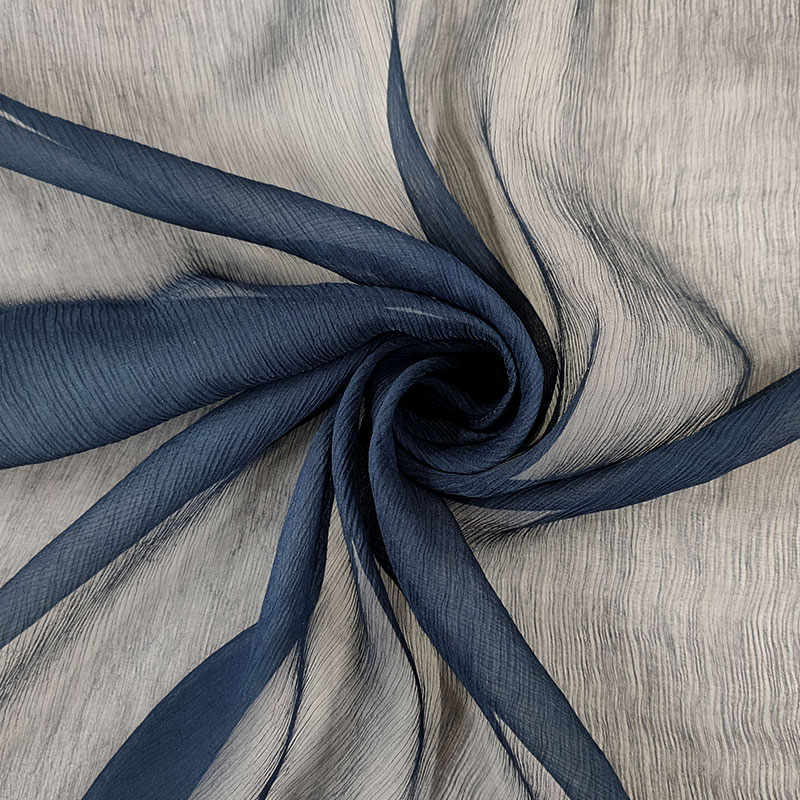 Dressmaking Silk Chiffon Plisse  Image