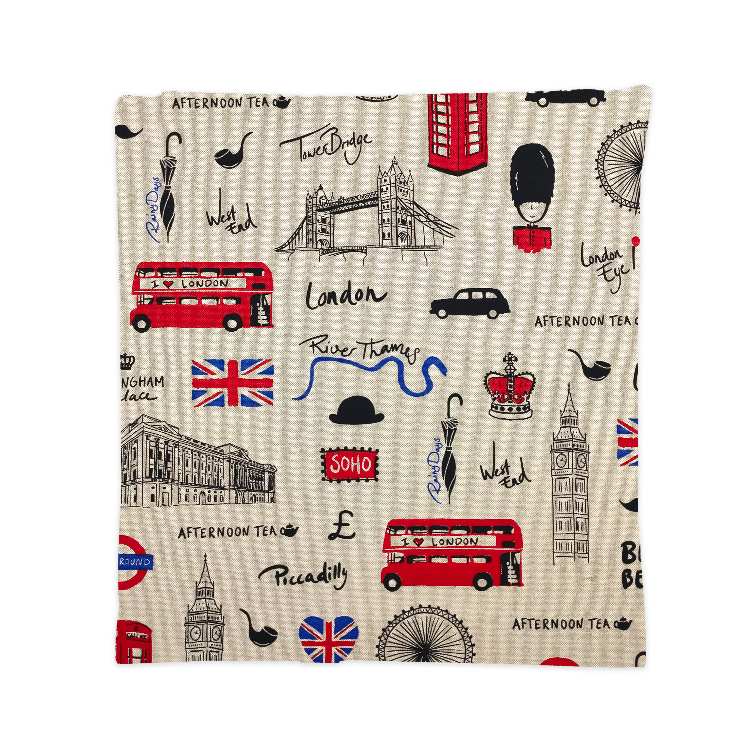 Coussin Londres - Taie d'oreiller
