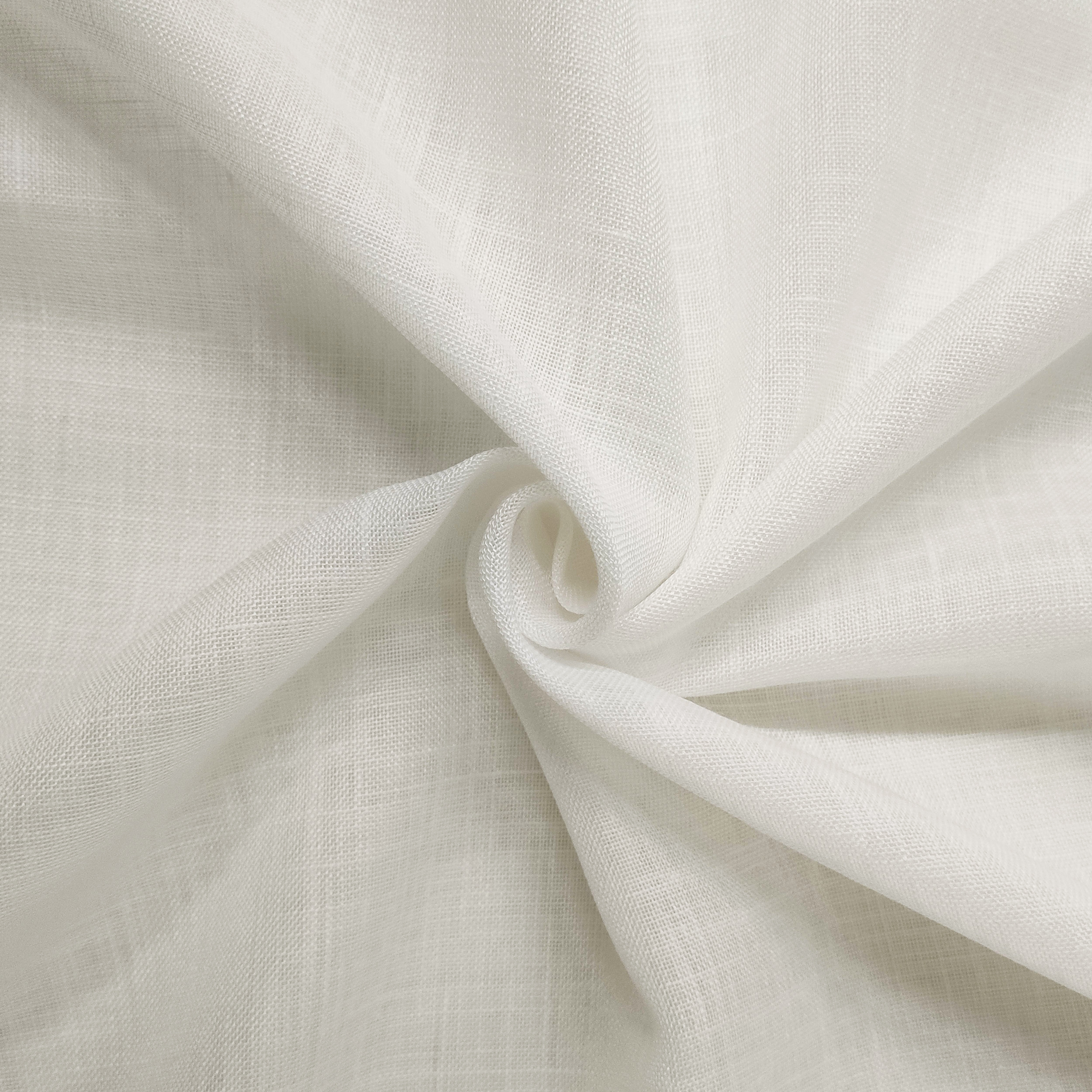 Linen Blend Curtain Fabric Image
