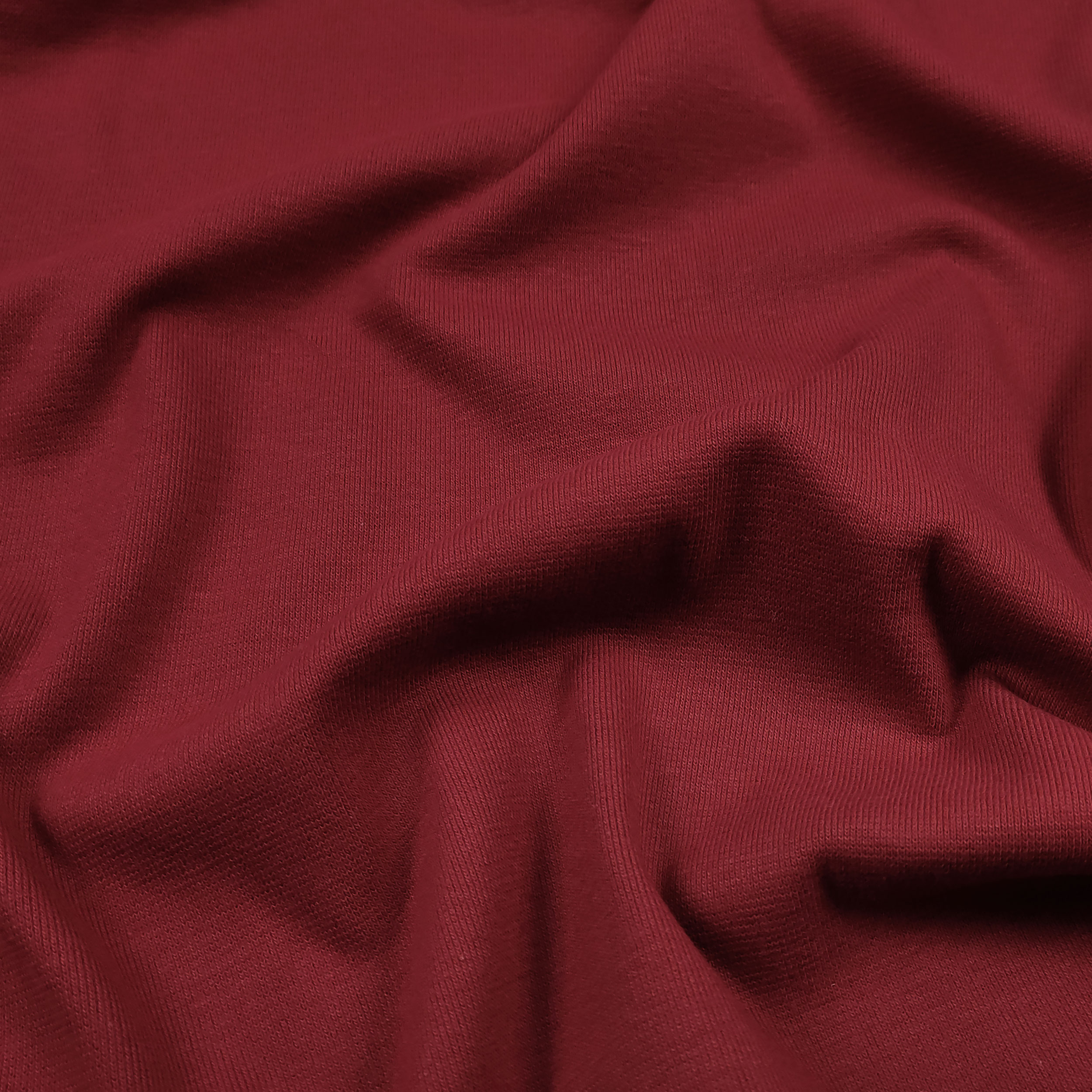 Tejido tubular acanalado rojo oscuro Image