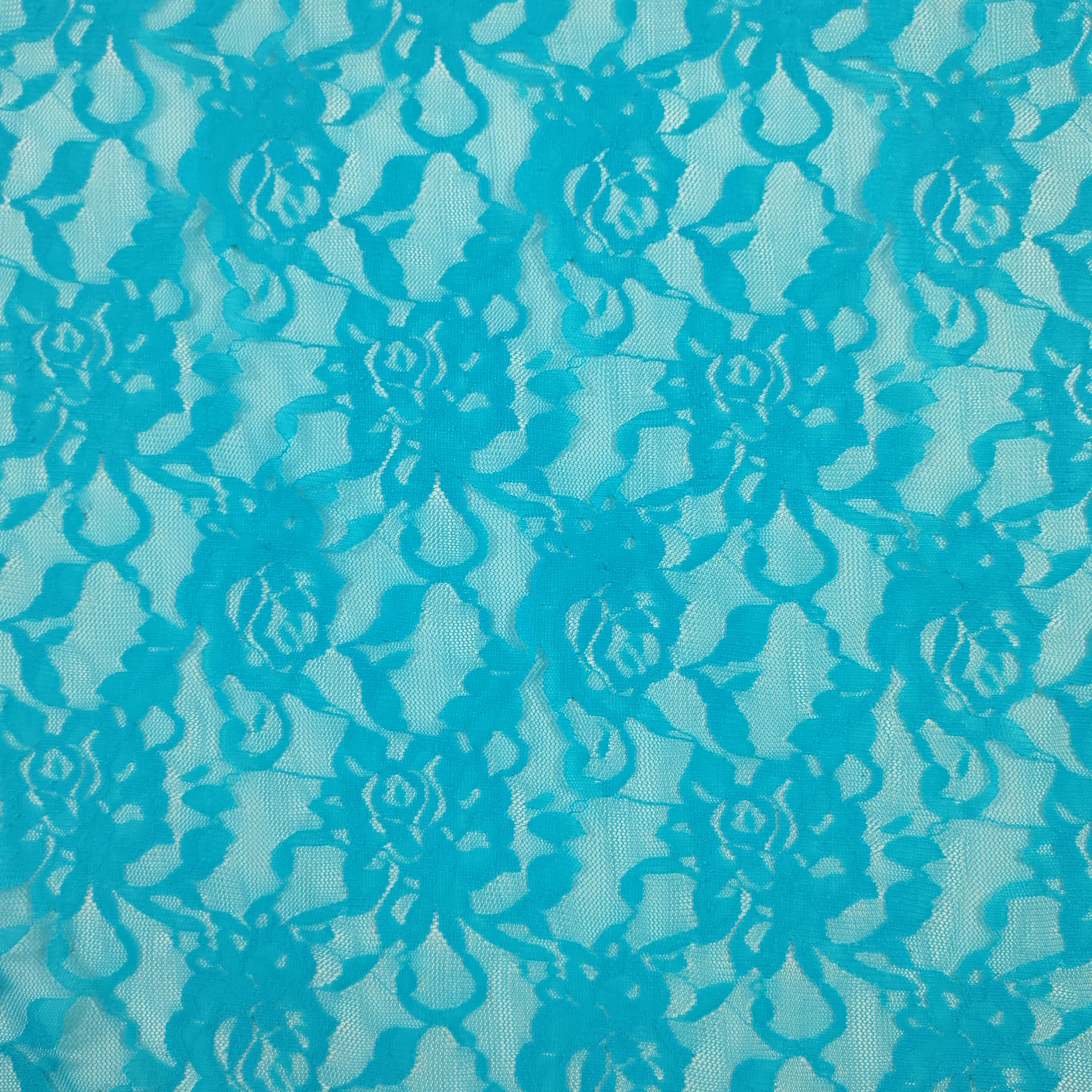 Elastic Lace with Roses Image