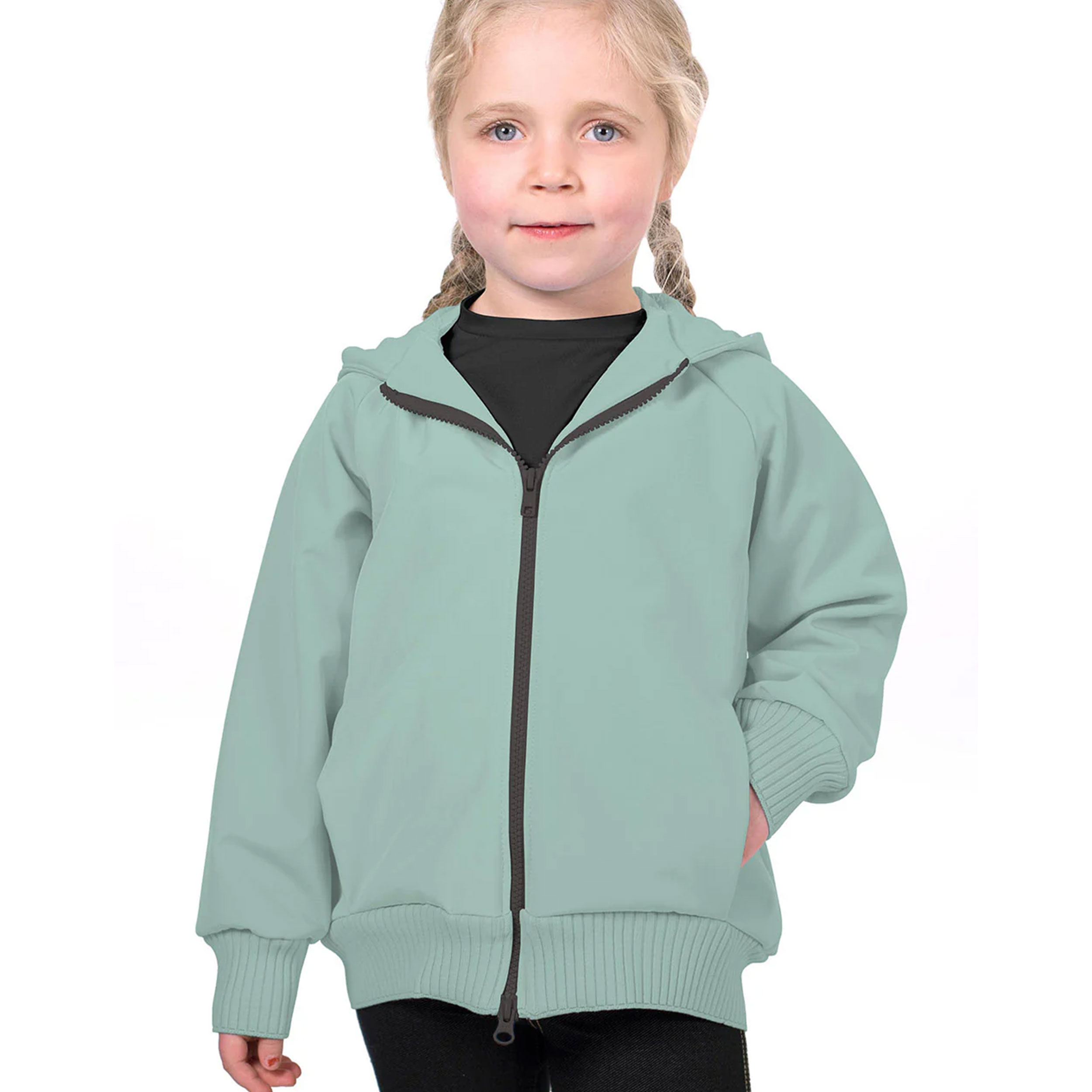 Softshell Unicolour Water-Repellent - Mint
