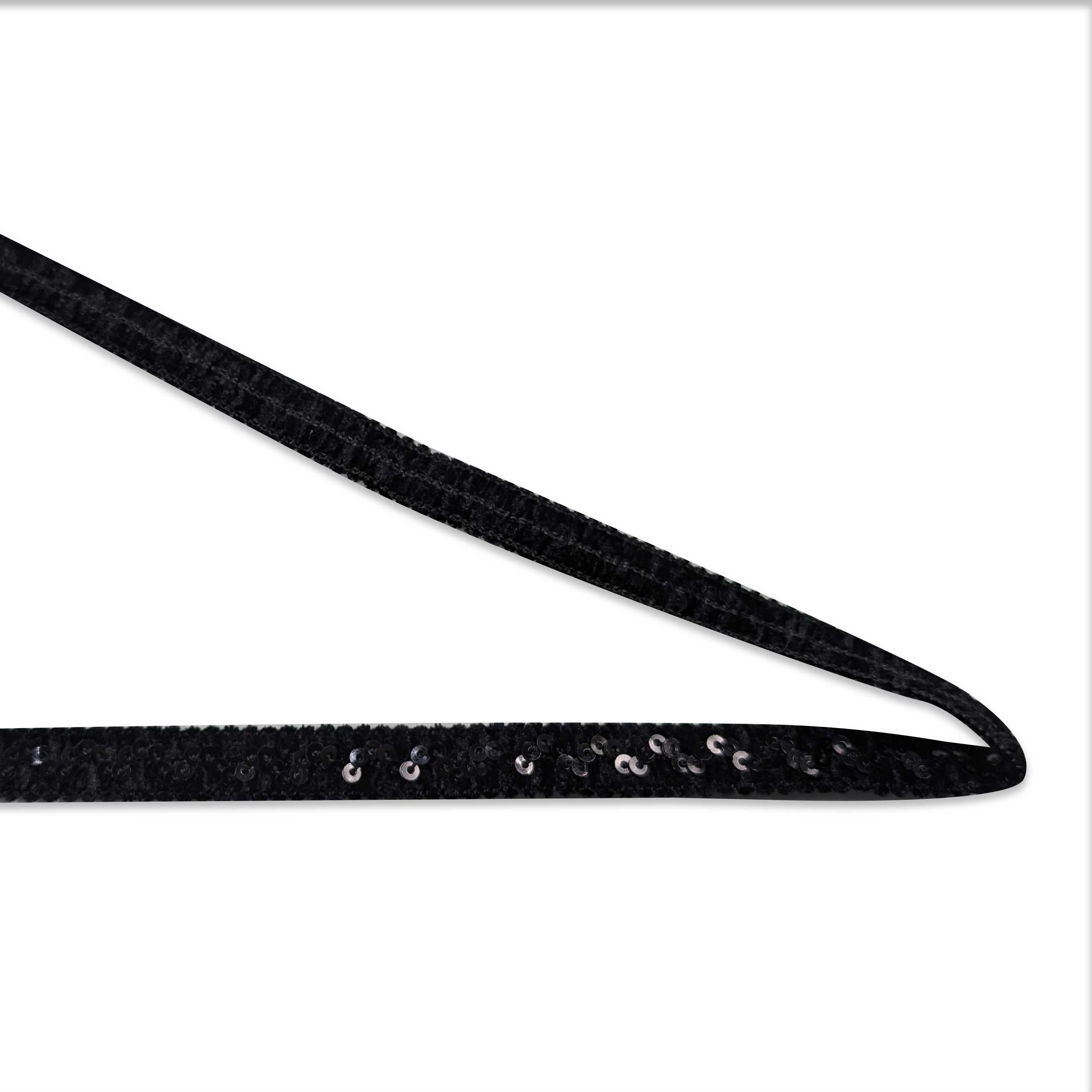 Black Trimmings with Sequins Image