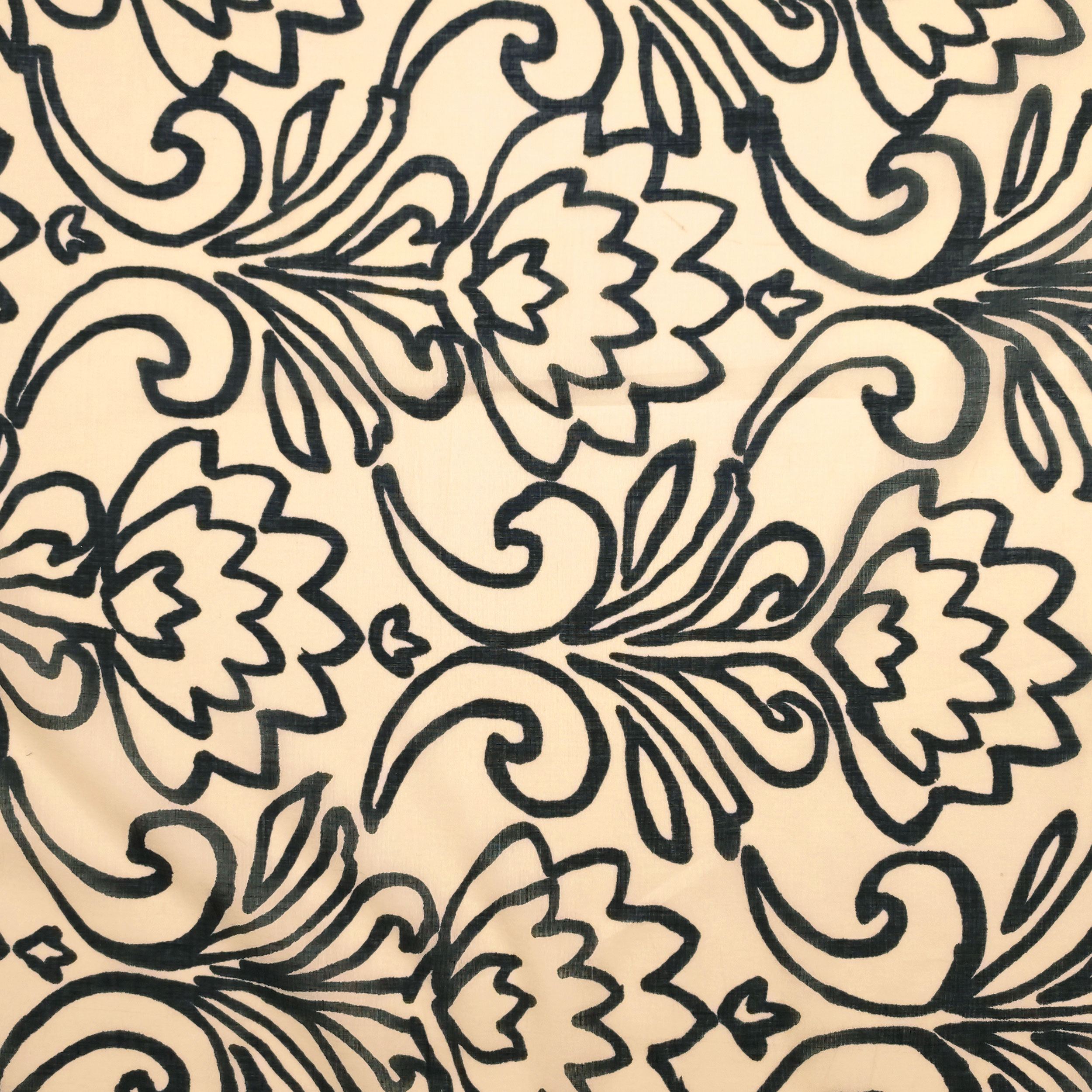 Setata muslin High Fashion Beige et noir