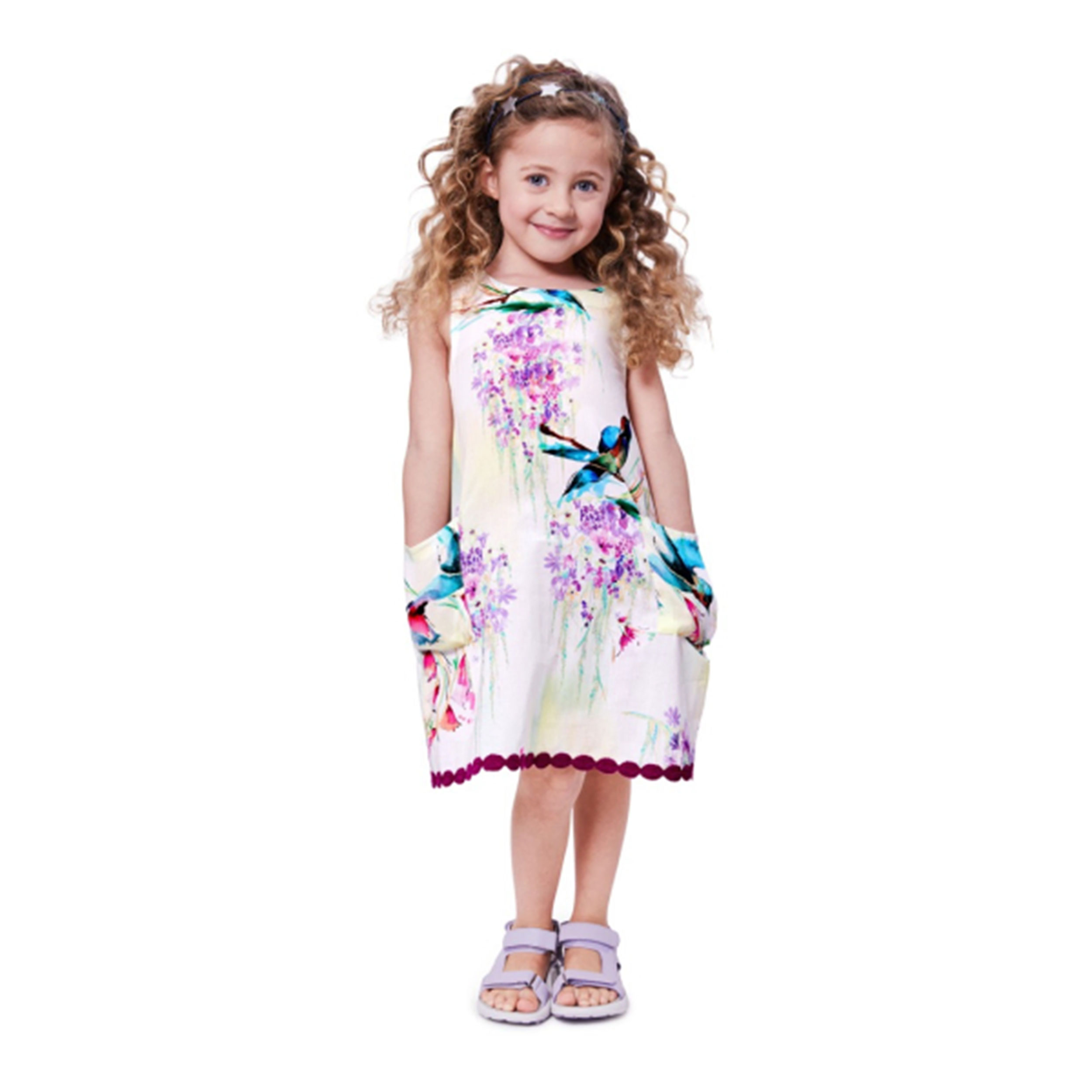Pattern Burda Kids Easy Summer Dress Image