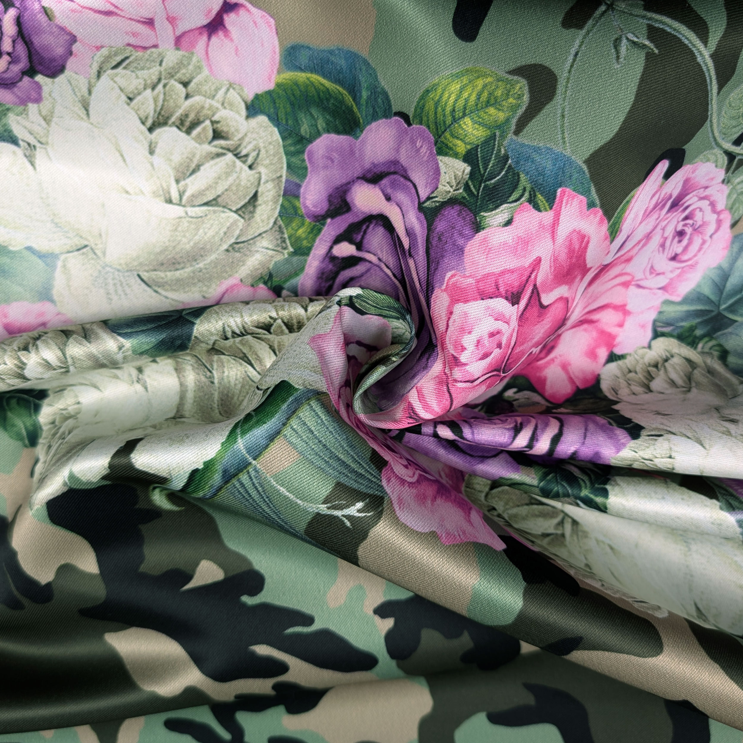 Duchesse Camouflage Fleurs Mode