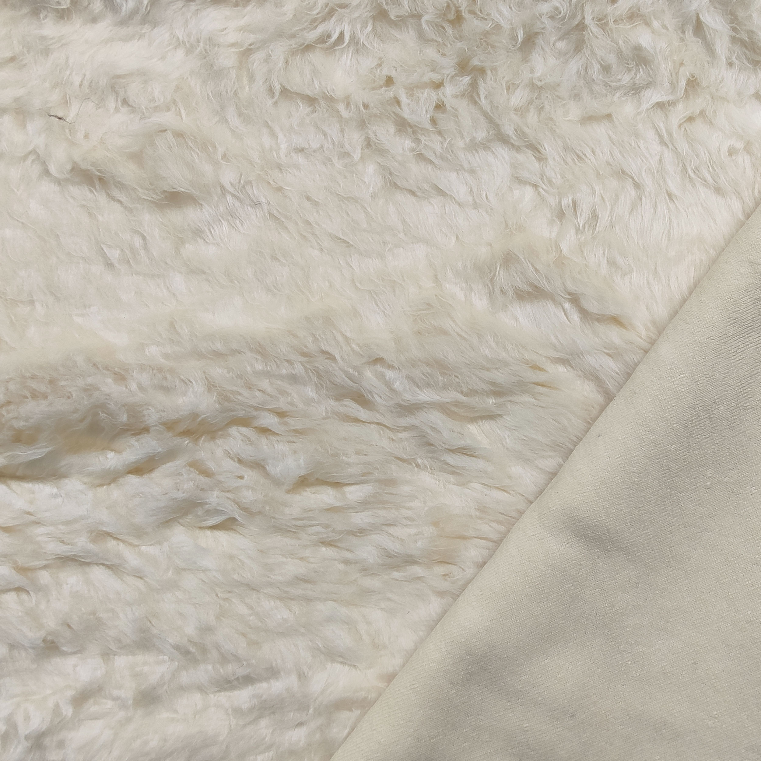Ivory Synthetic Fur