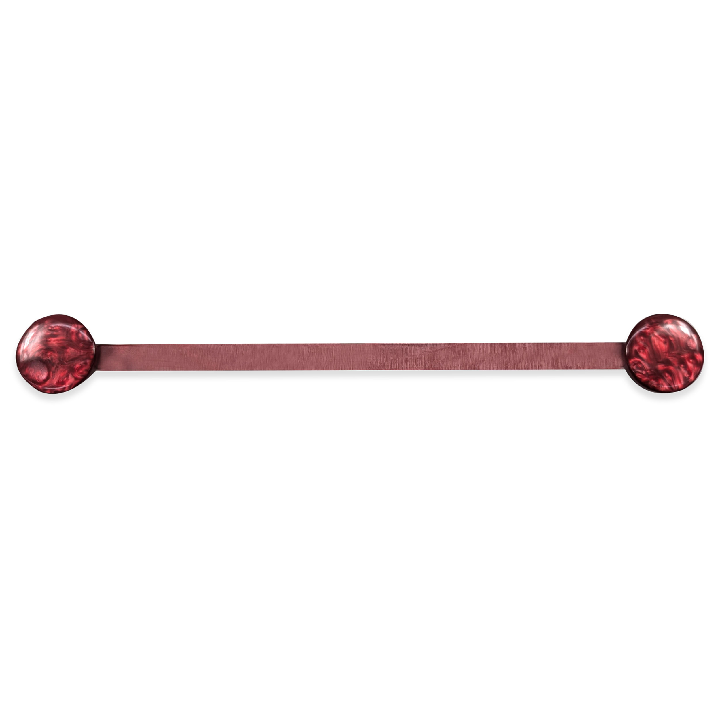 Button Curtain Magnet - Bordeaux Image