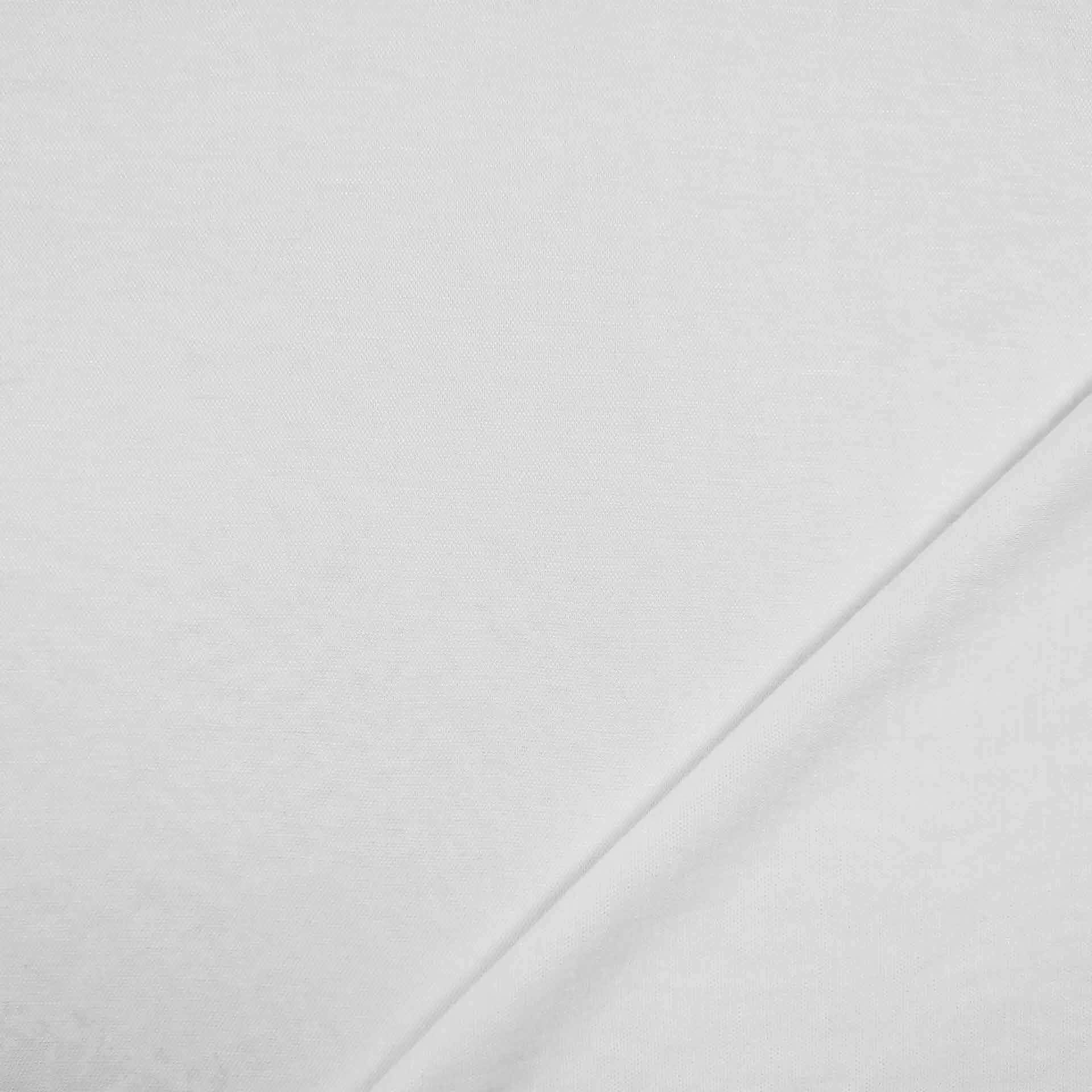 Jersey naturel aspect lin blanc Image