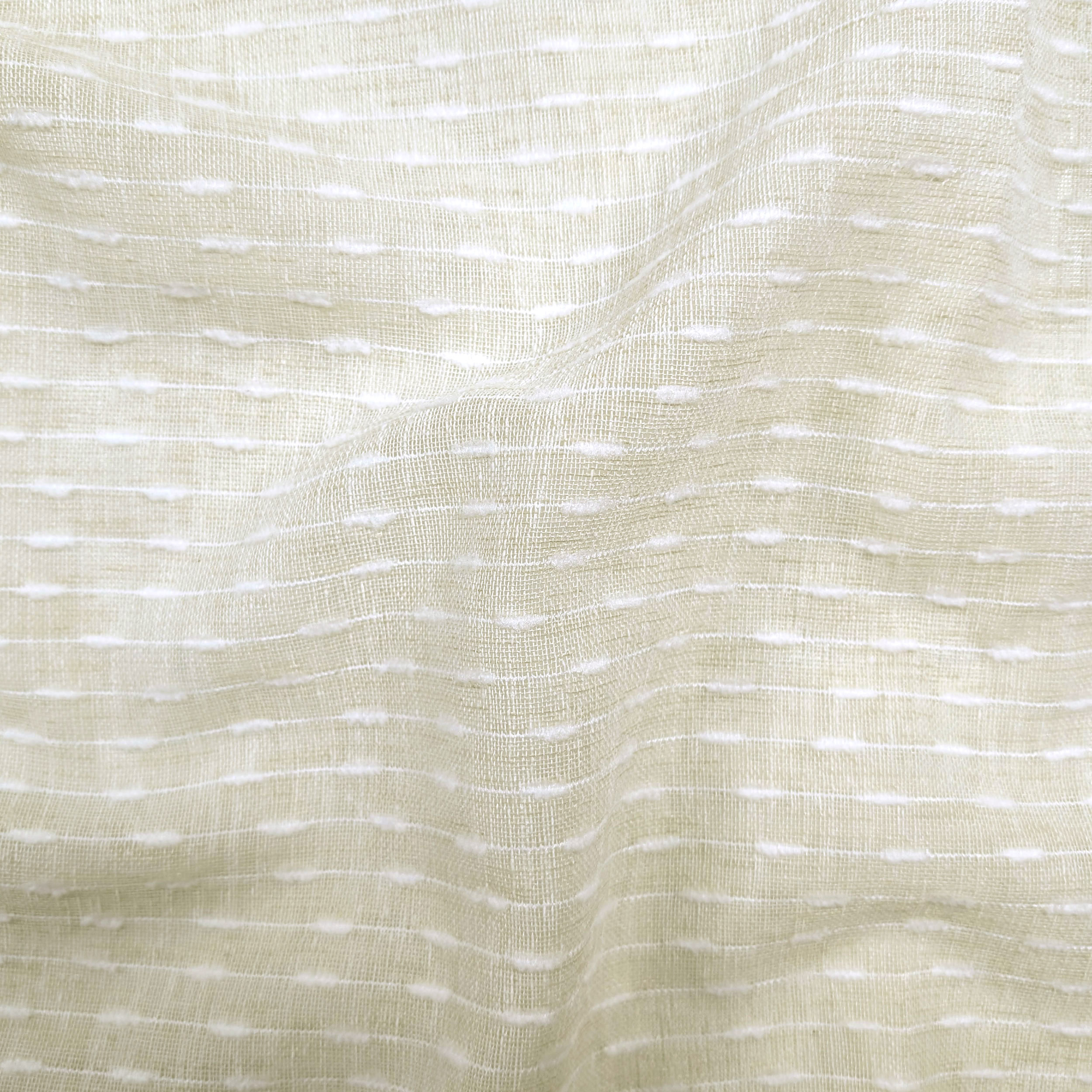 Christina Cream Packed Curtain