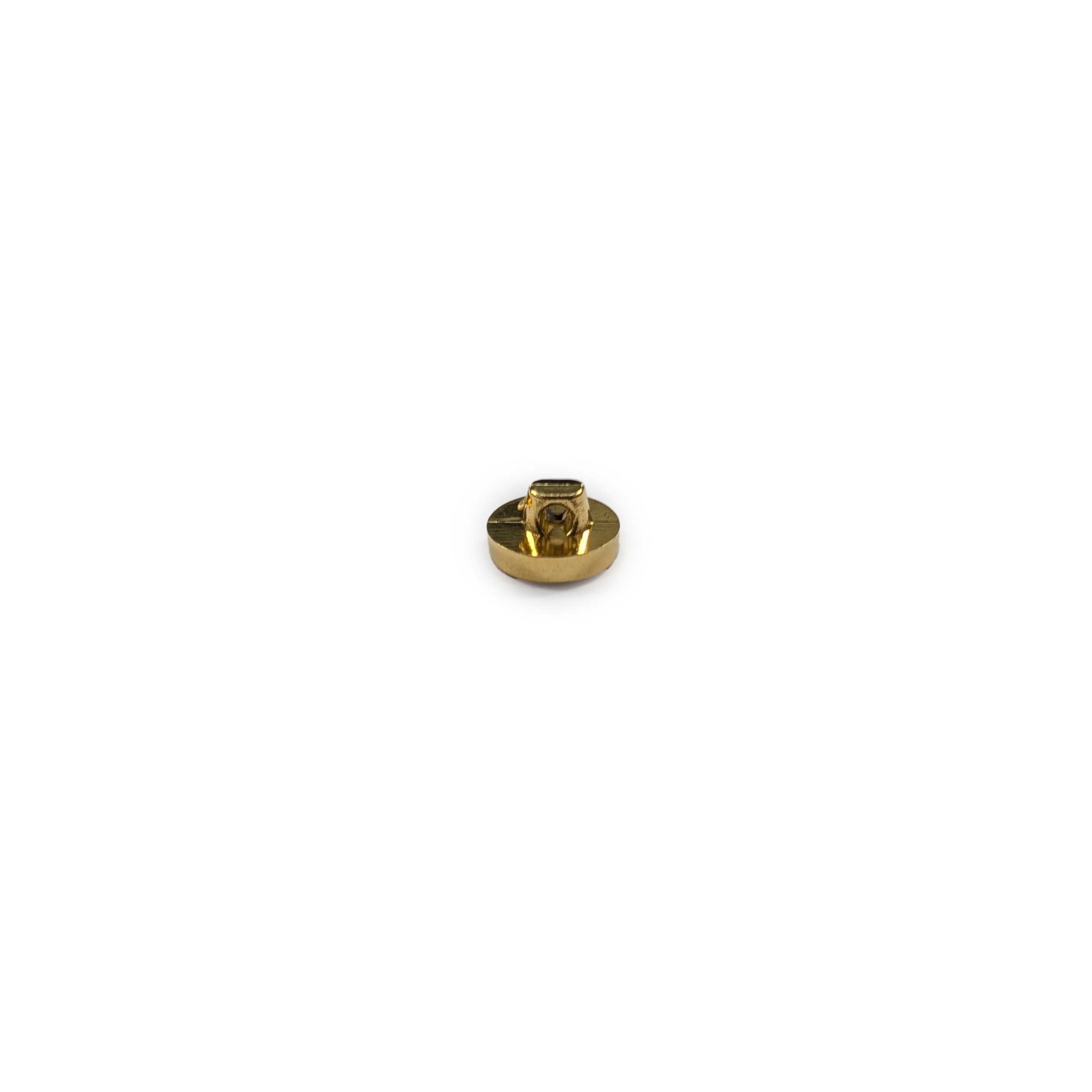 Flat Button with Small White Pearls Image