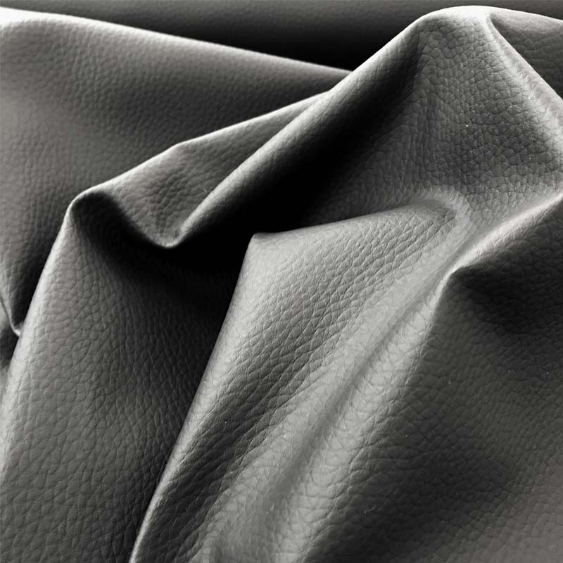 Découpe Faux cuir souple Noir 70x140 cm Image