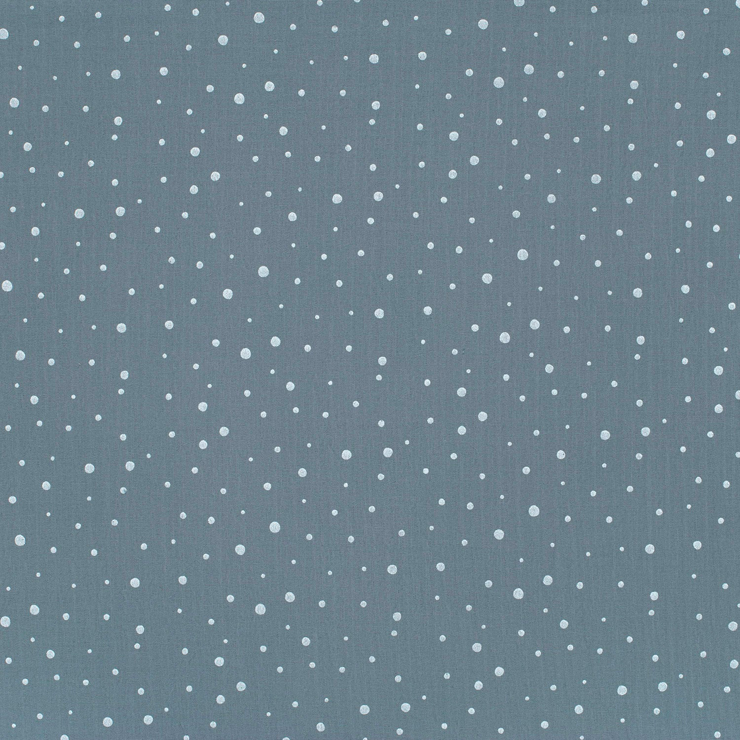Avio Musselin Weiß Polka Dots