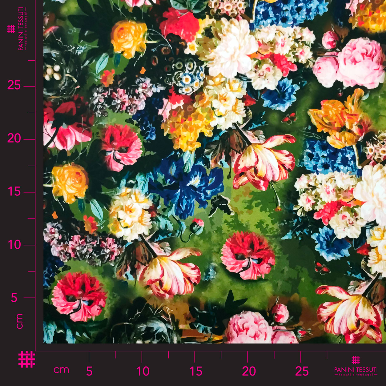 Fleurs sauvages peintes Image