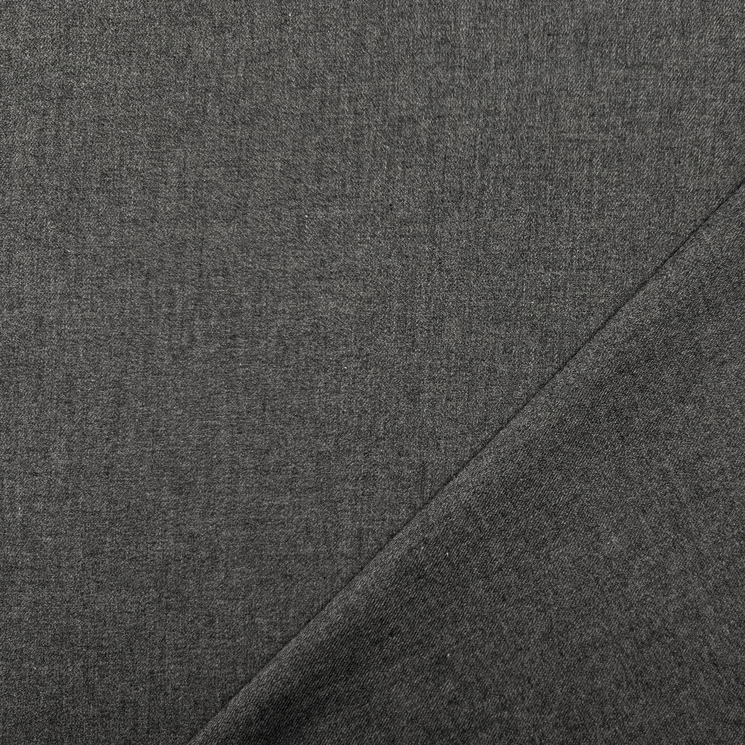 Warm Grey Stretch Cotton Fabric Image