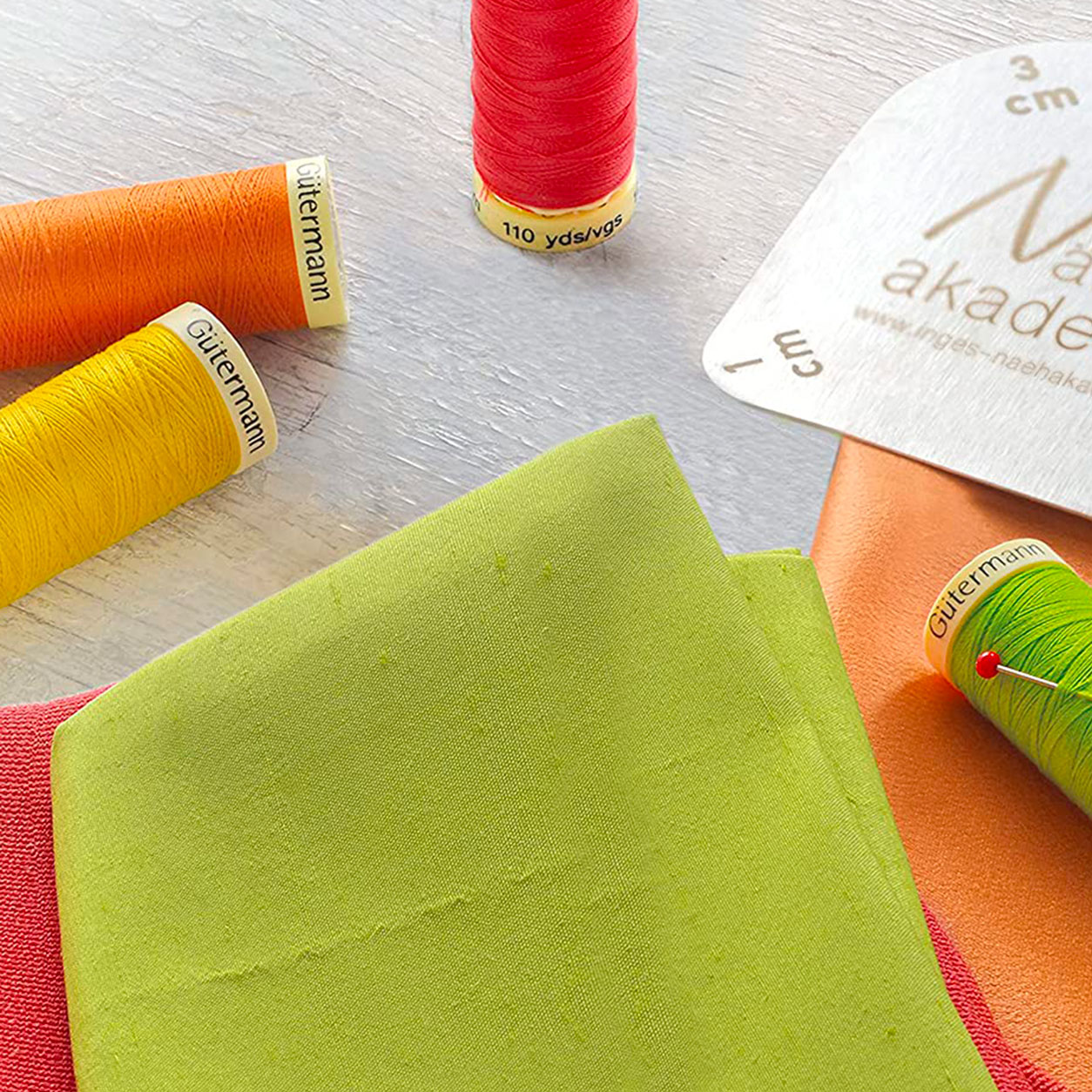 Gutermann Cosedora 10 Bobinas con Plantilla para Dibujo