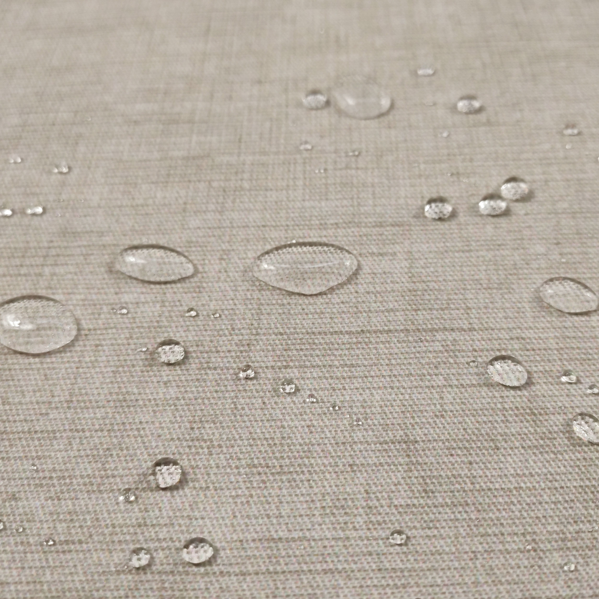 Tejido Melange Resistente a las Manchas Beige