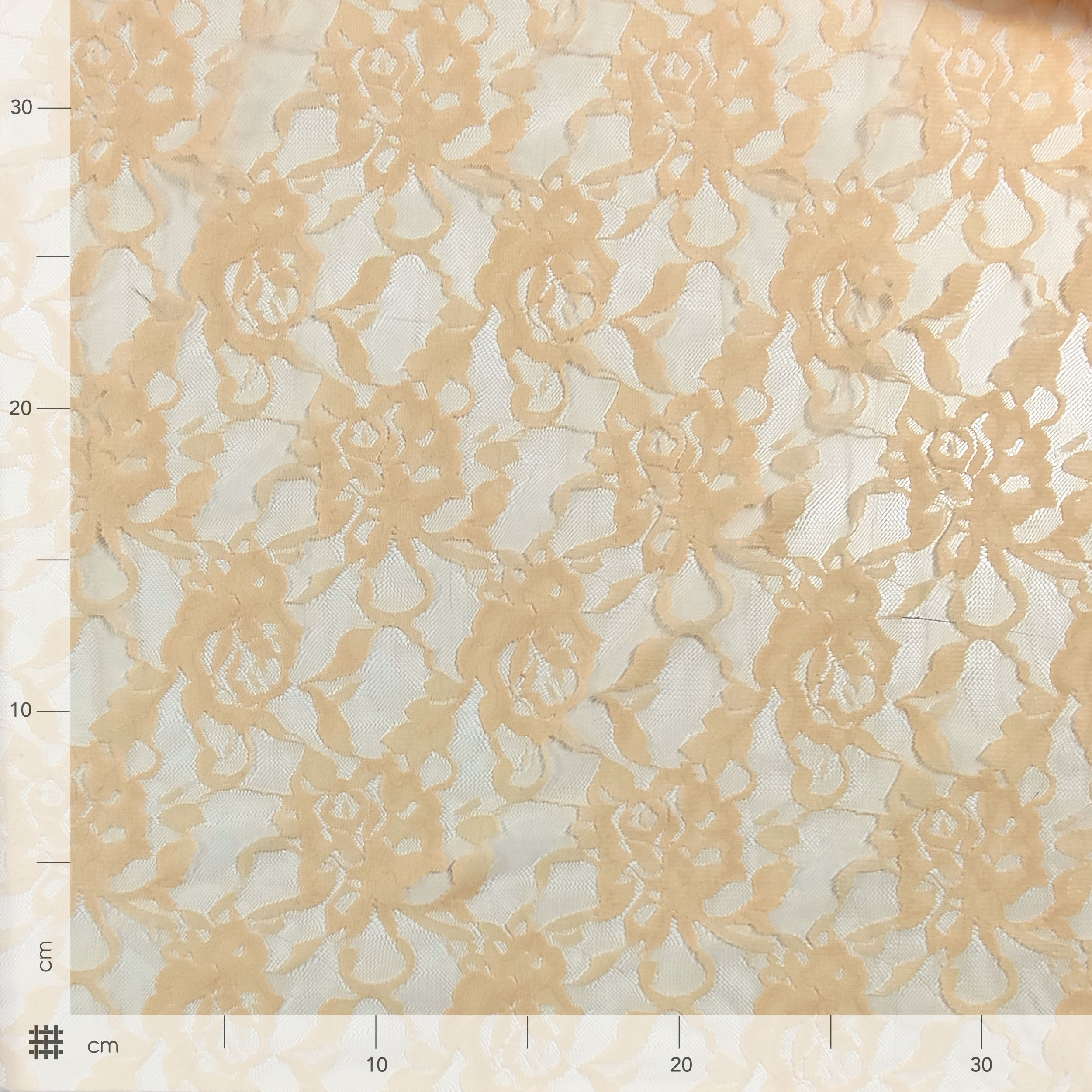 Elastic Lace with Roses Image