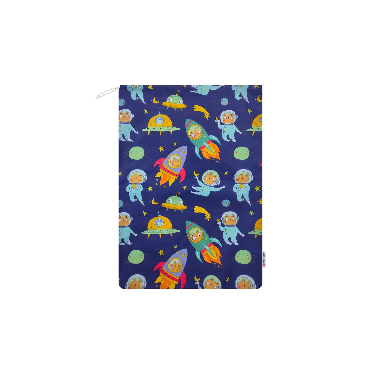 Sac à langer nounours astronaute - Panini Fabrics Image