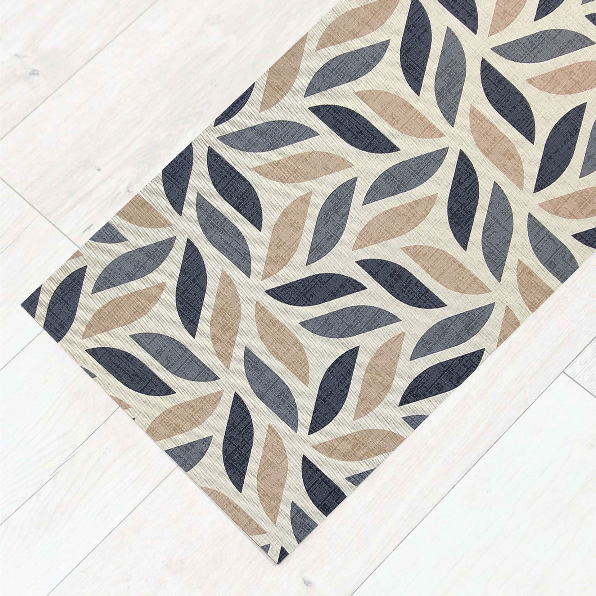 Fregona de Cocina Stylised Leaves Cold Tones