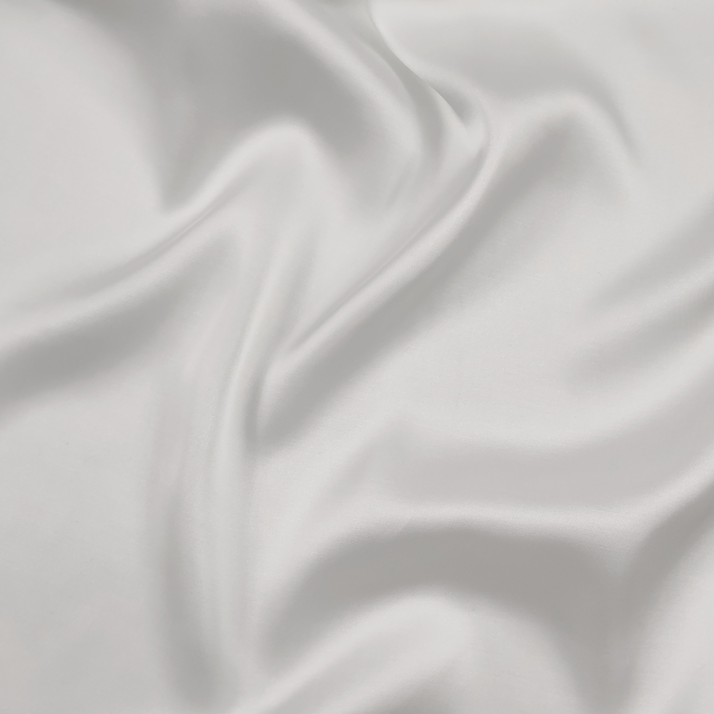 Satin Natur Viskose Unifarben 1