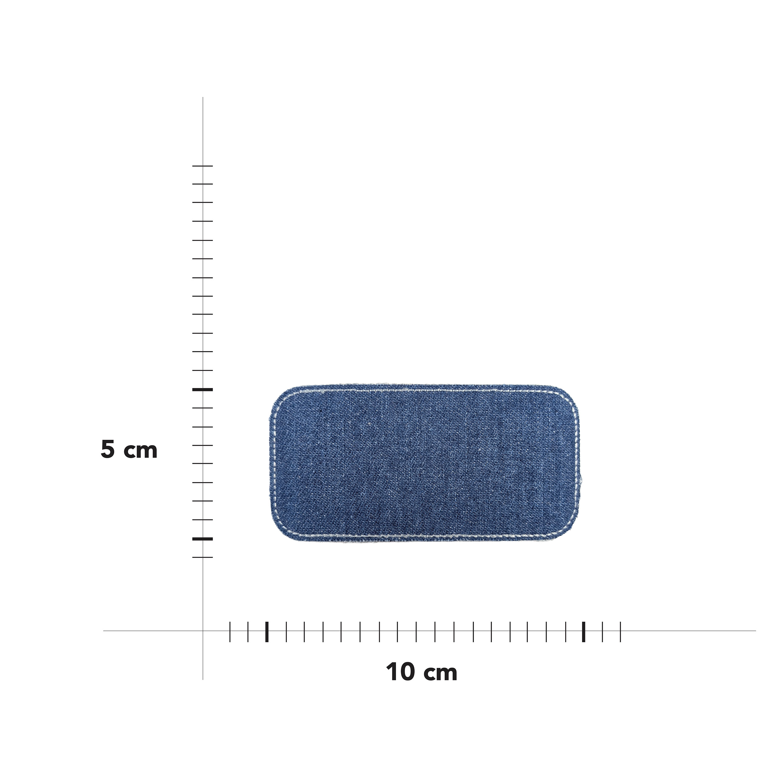 Rectangular Heat-Adhesive Patch Image