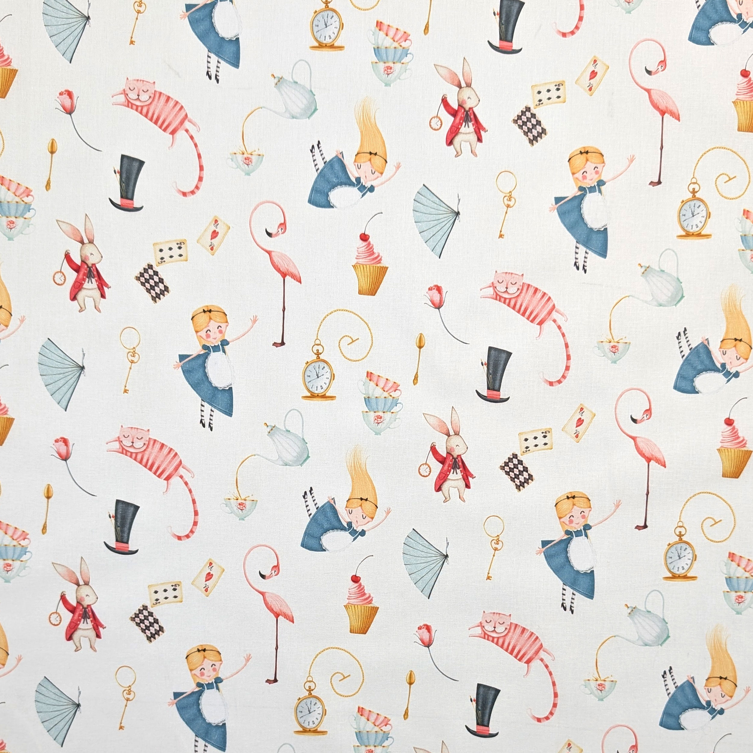 Alice in Wonderland Cotton Image