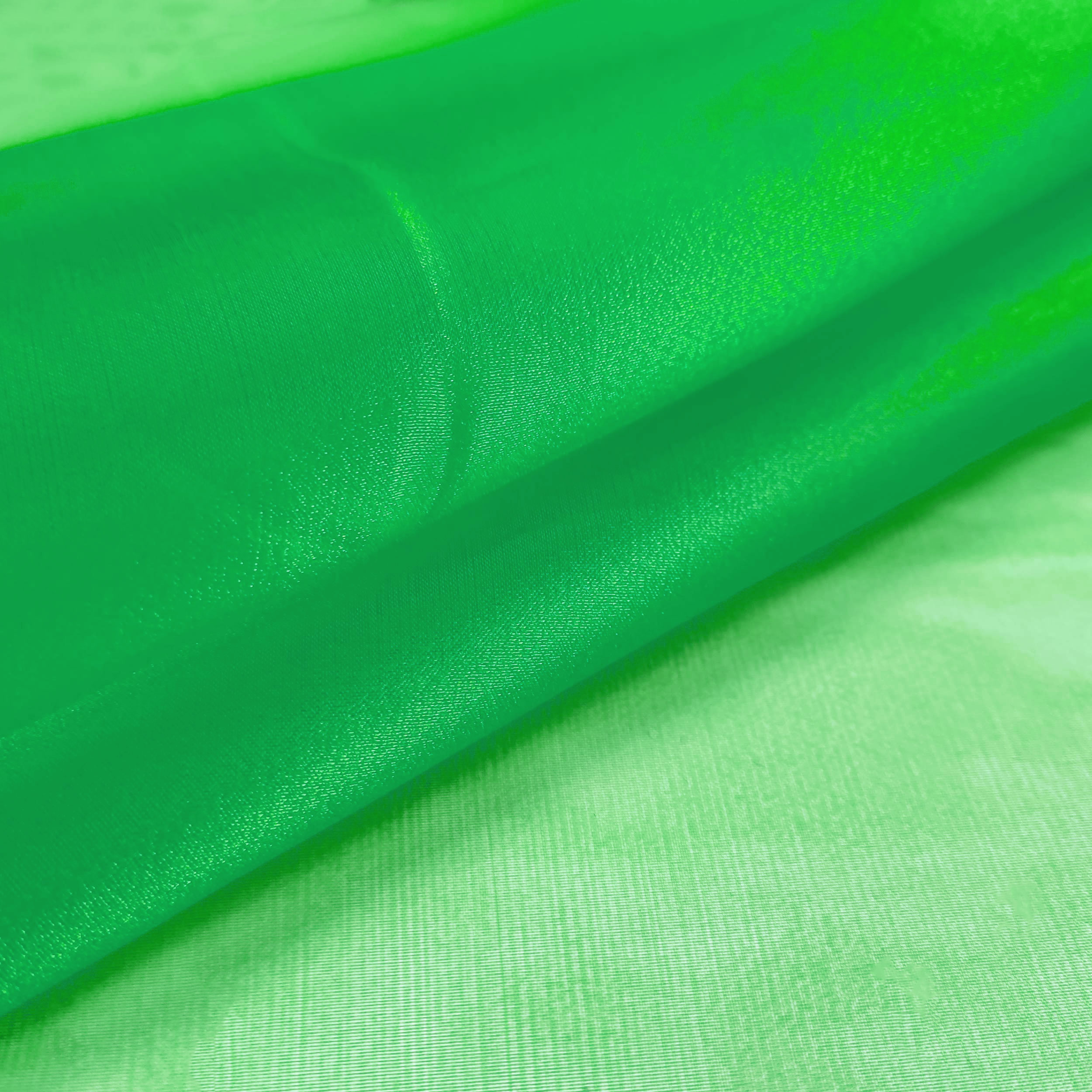 Organza Lux Verde Sólido