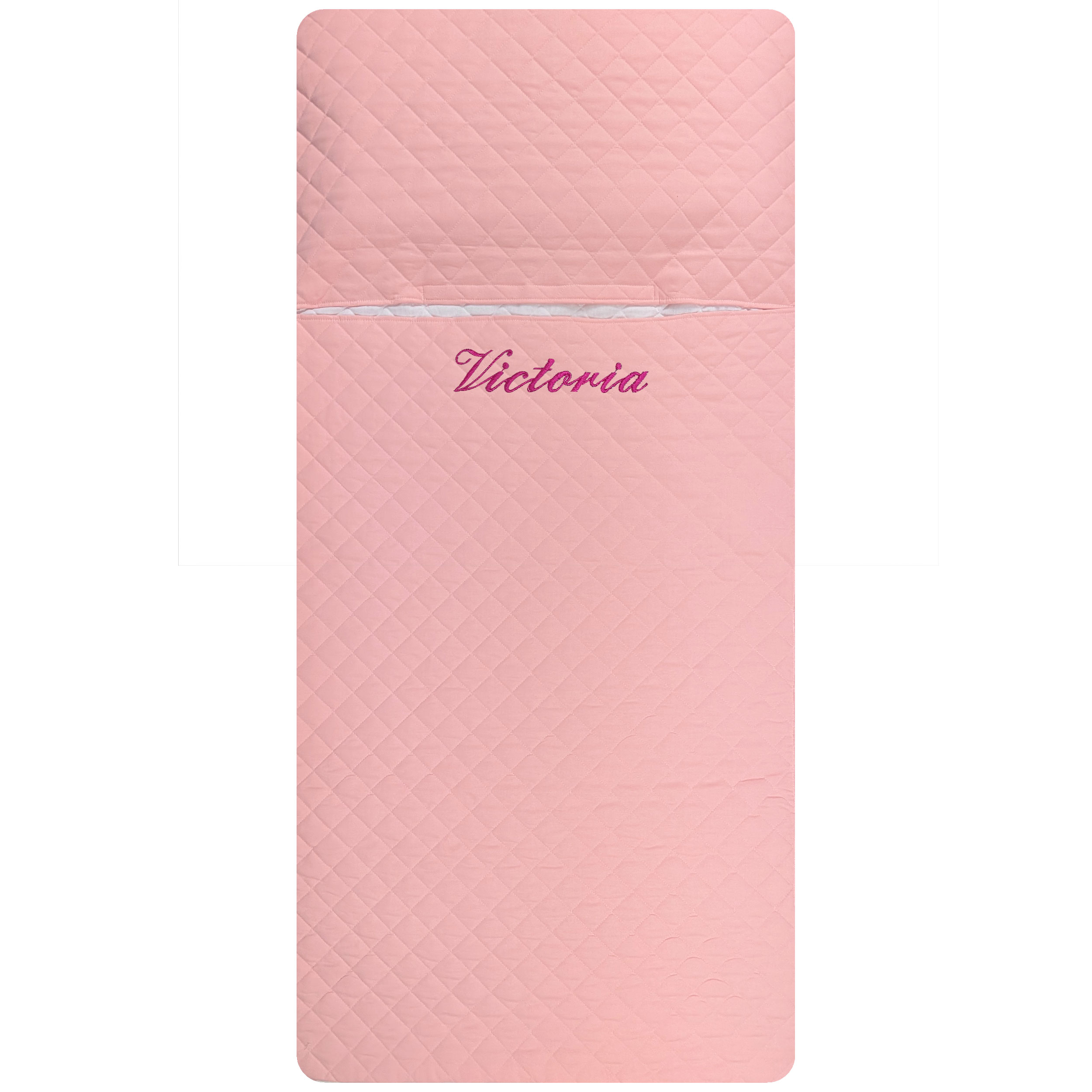 Solid Pink Sleeping Bag Image