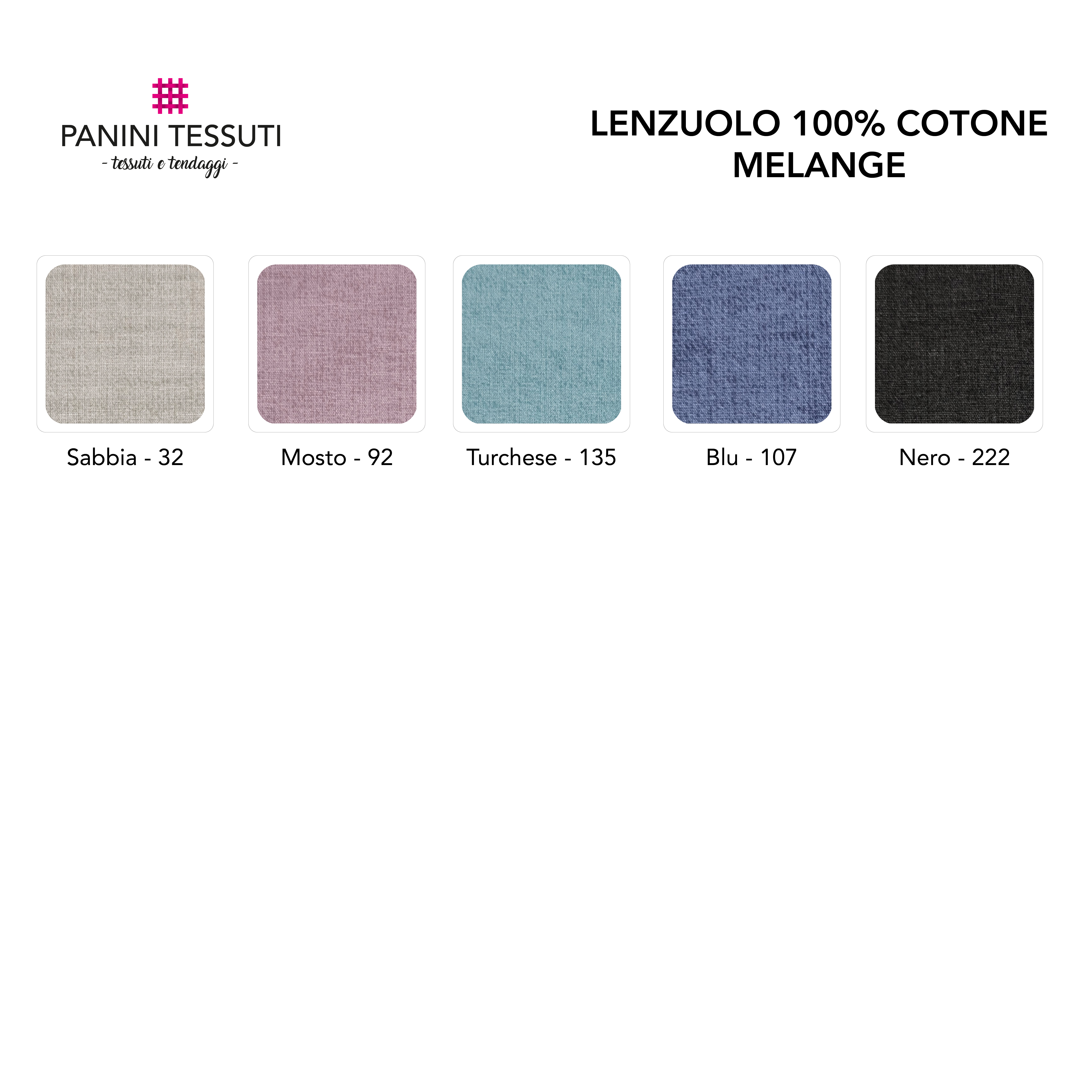 Fabric 100% Cotton Melange Sheet Image