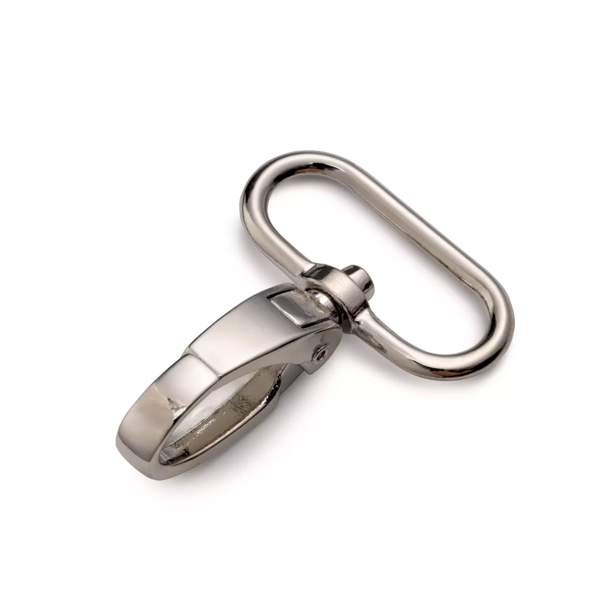 Hook with snap hook Silver Prym 30x45 mm Image