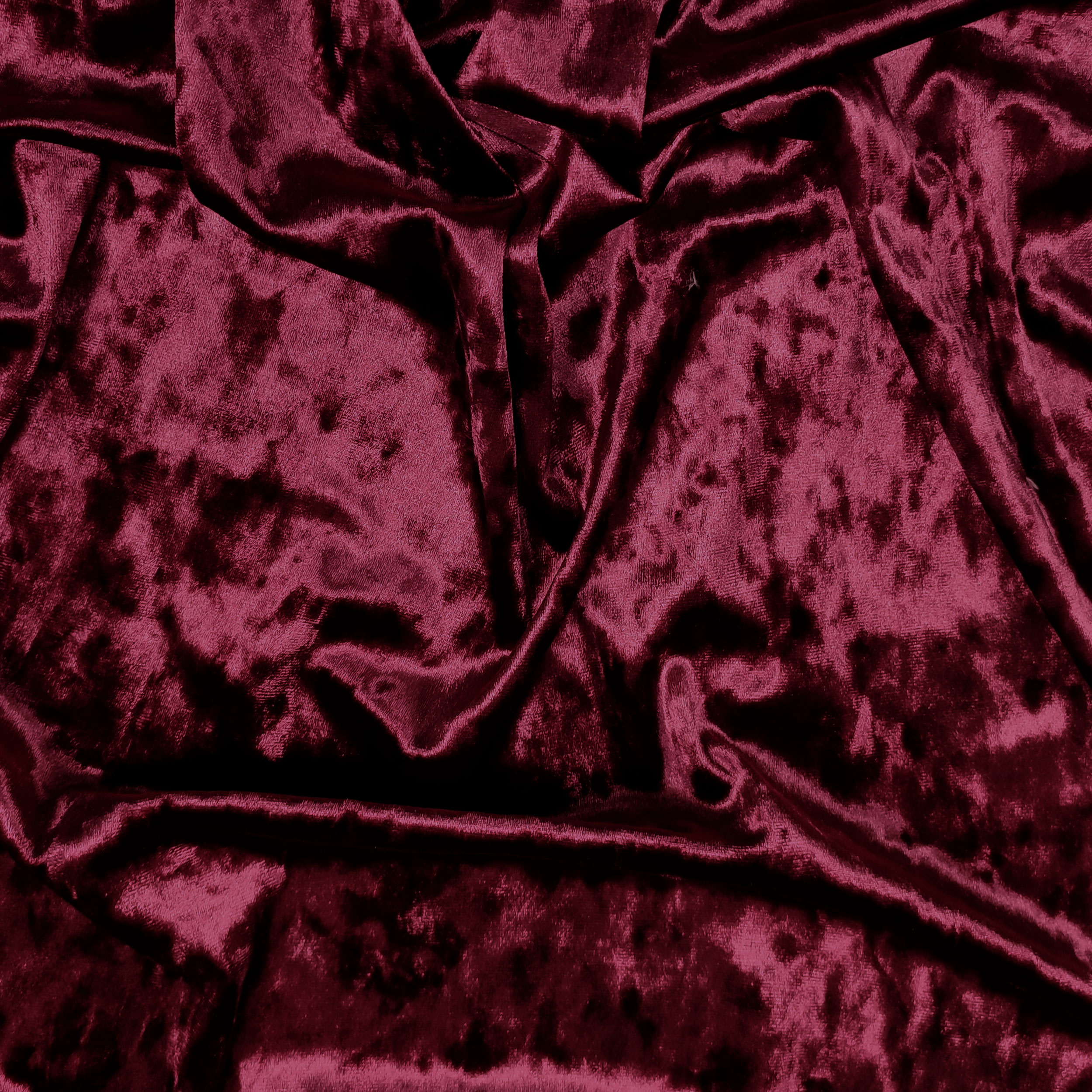 Bordeaux Hammered Elastic Chenille