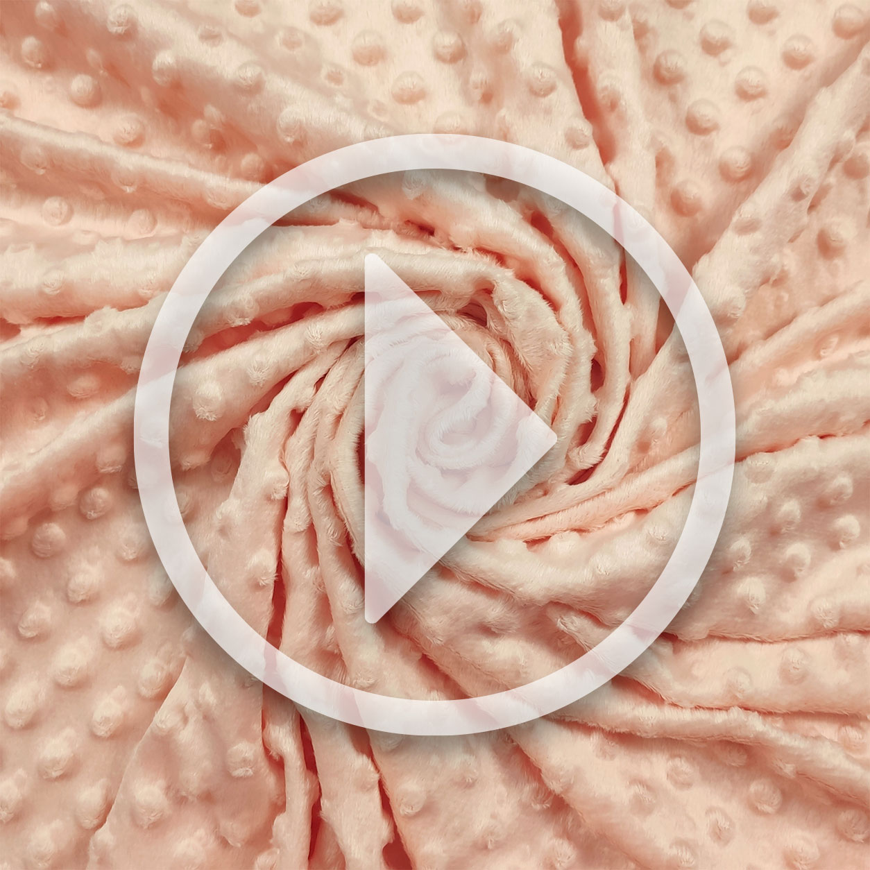 Salmon Dimple Plush Minky  Image