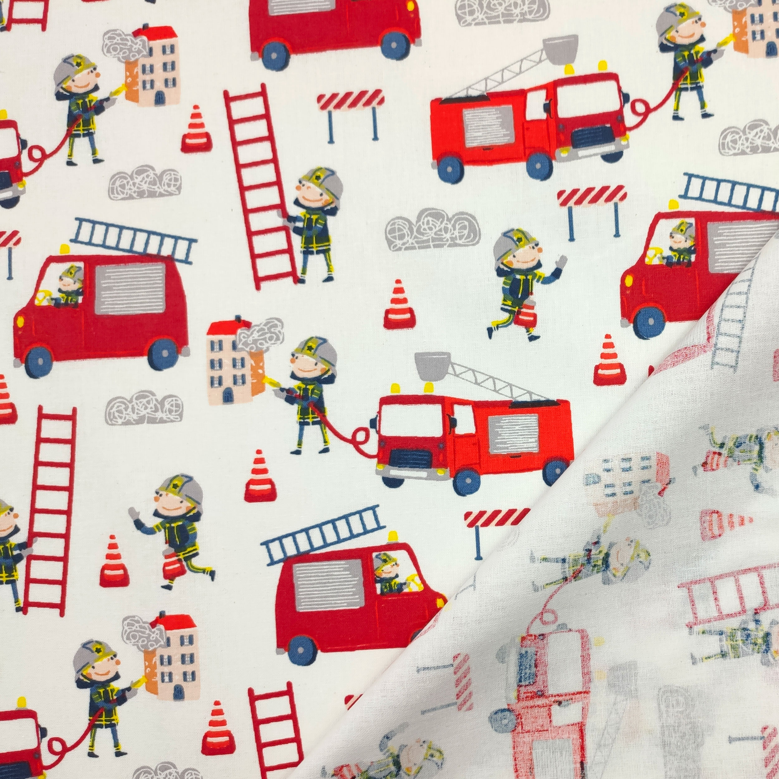 Children's Wear Cotton - Firefighters Image